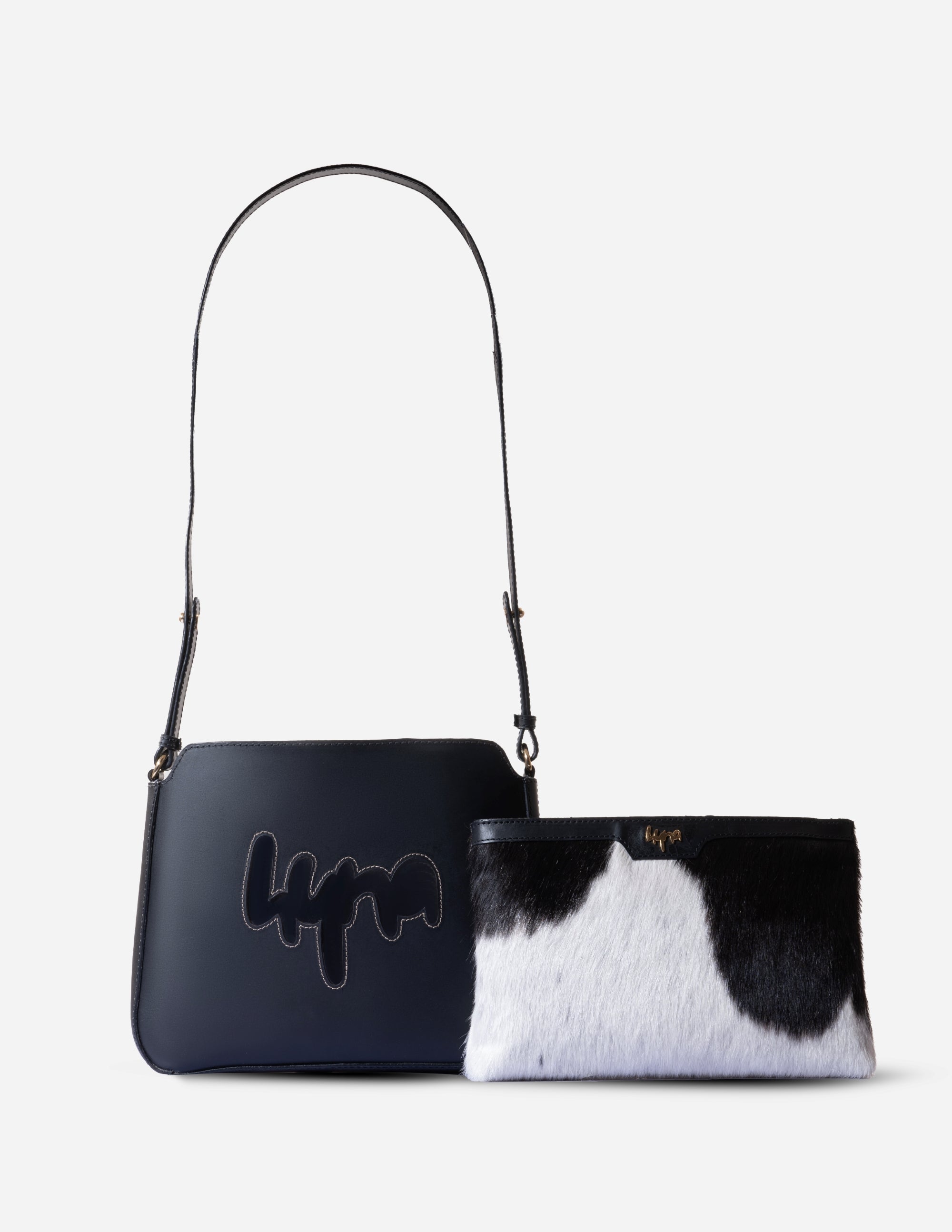Black Crossbody Purse - Hyna