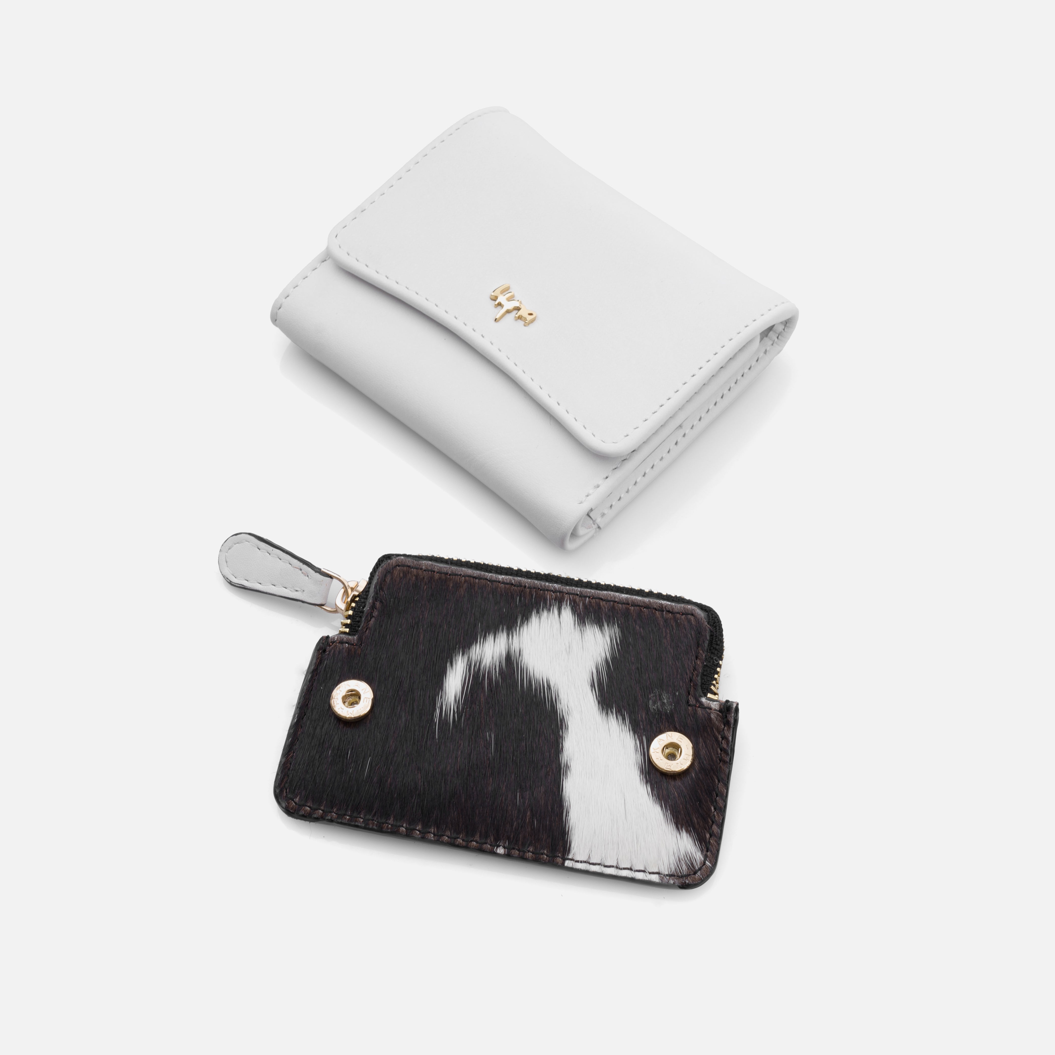 Black and White wallet - Hyna