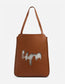 Hyna - Trendy tan handbag