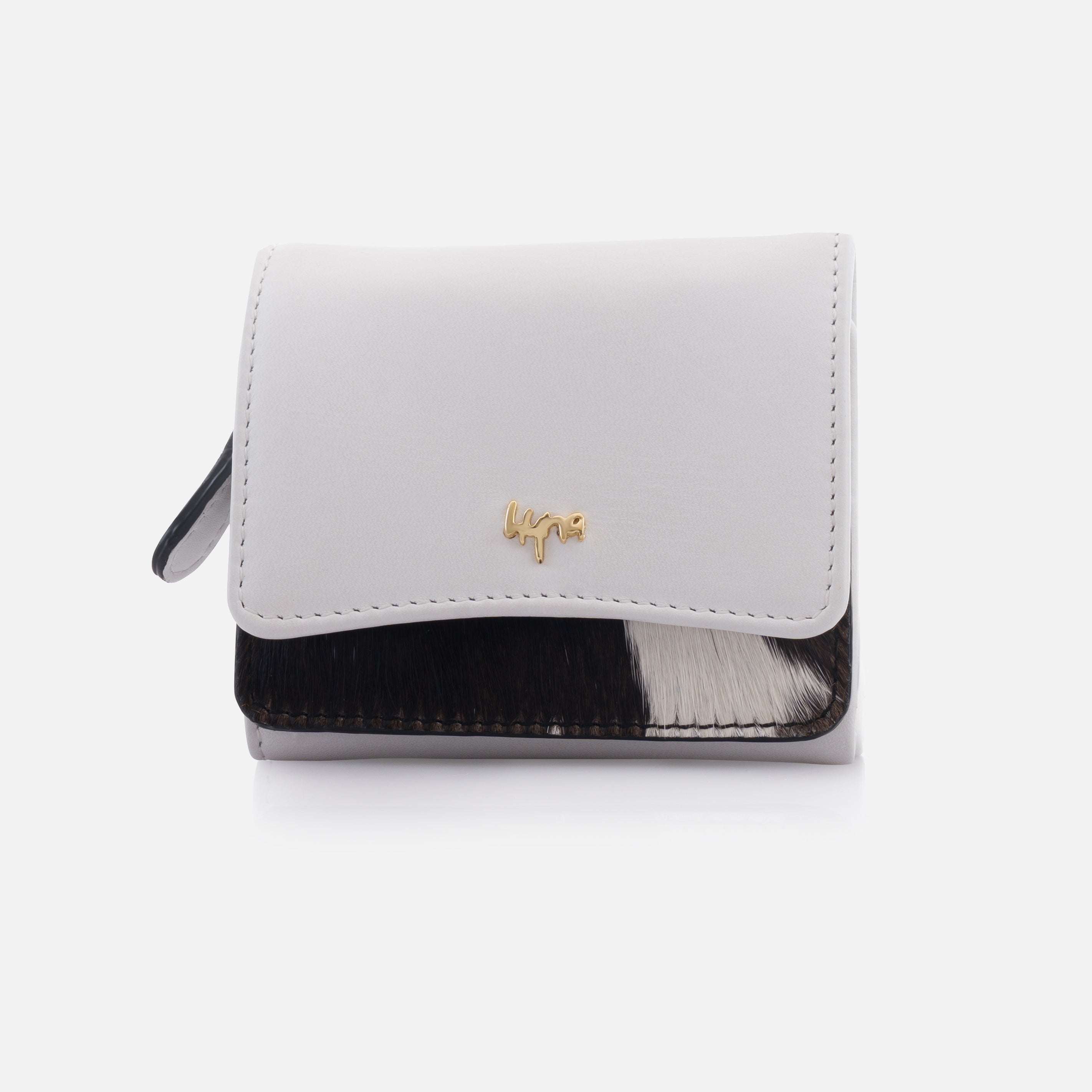 White and Black wallet - Hyna