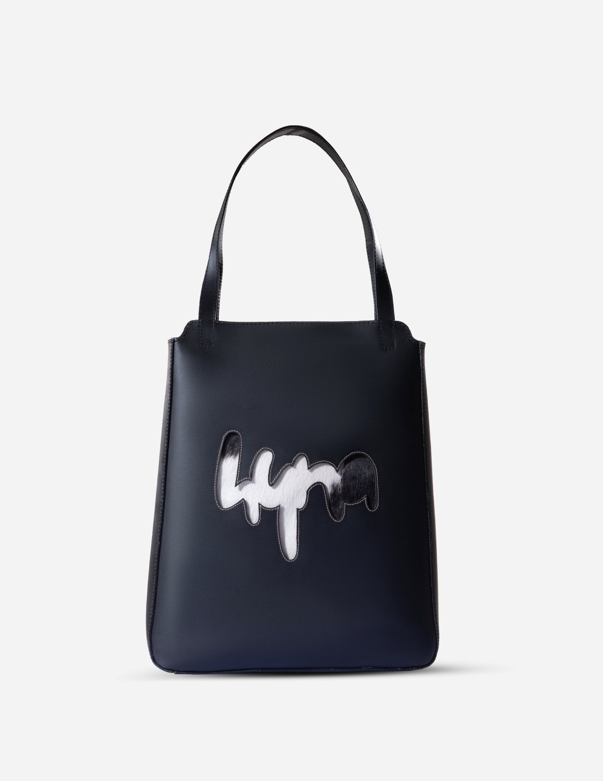 best black leather tote bags - Hyna