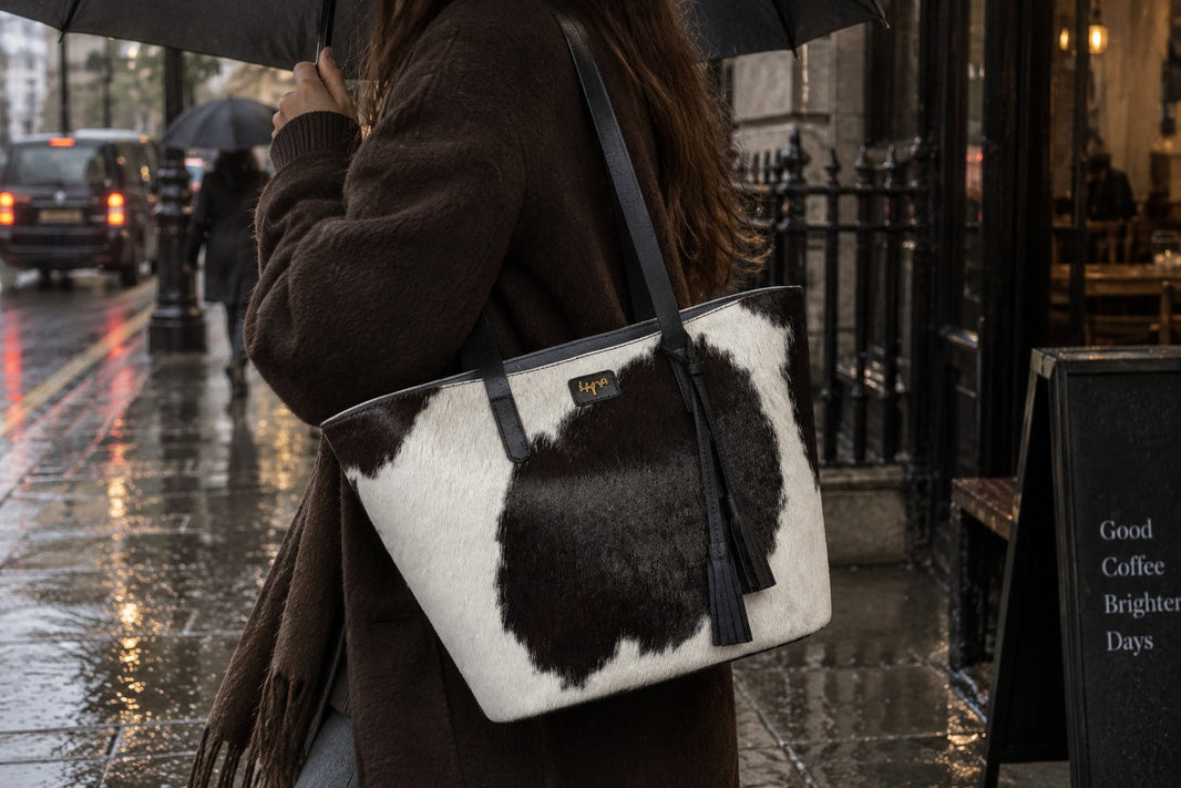 Cowhide leather bag