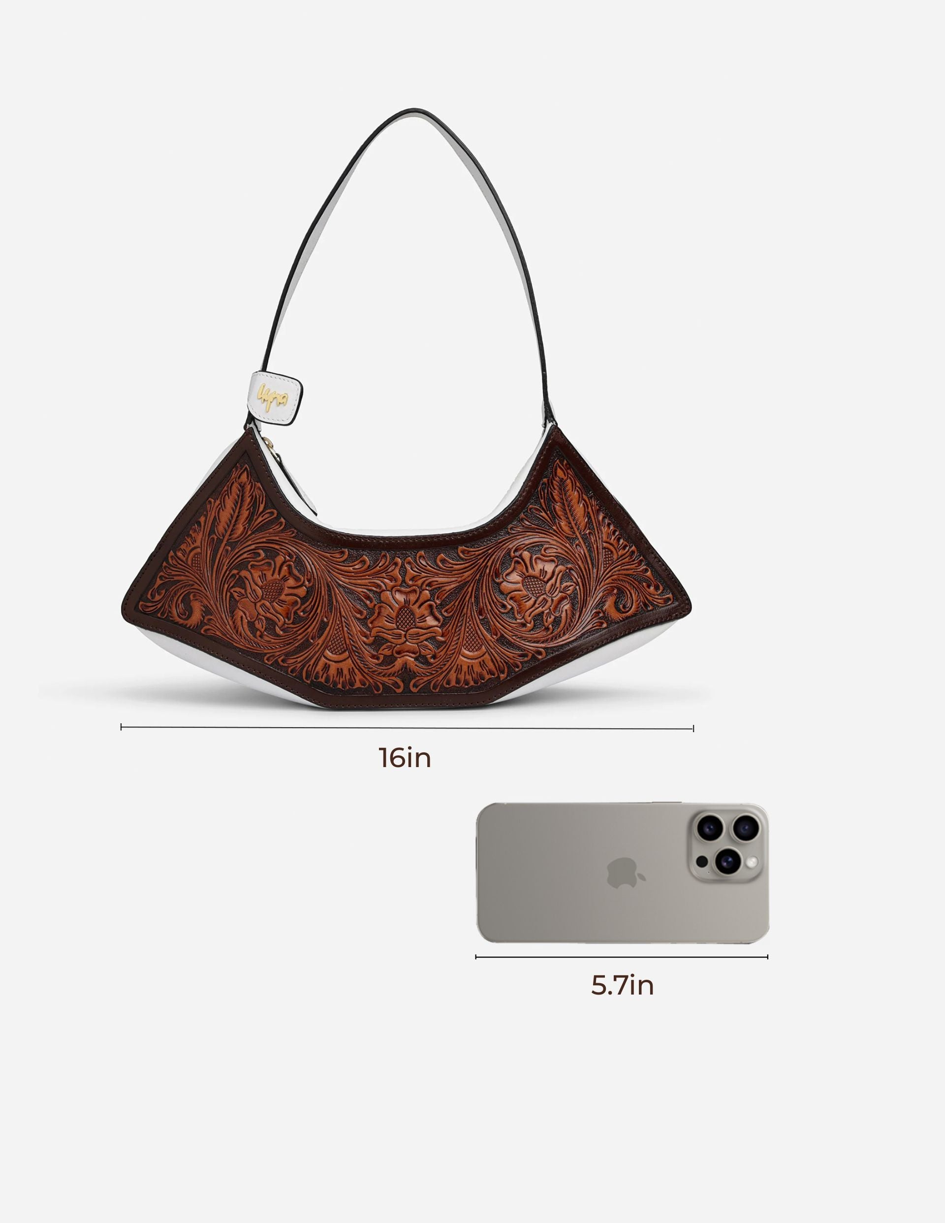 Hyna Pearl Flame Shoulder Bag