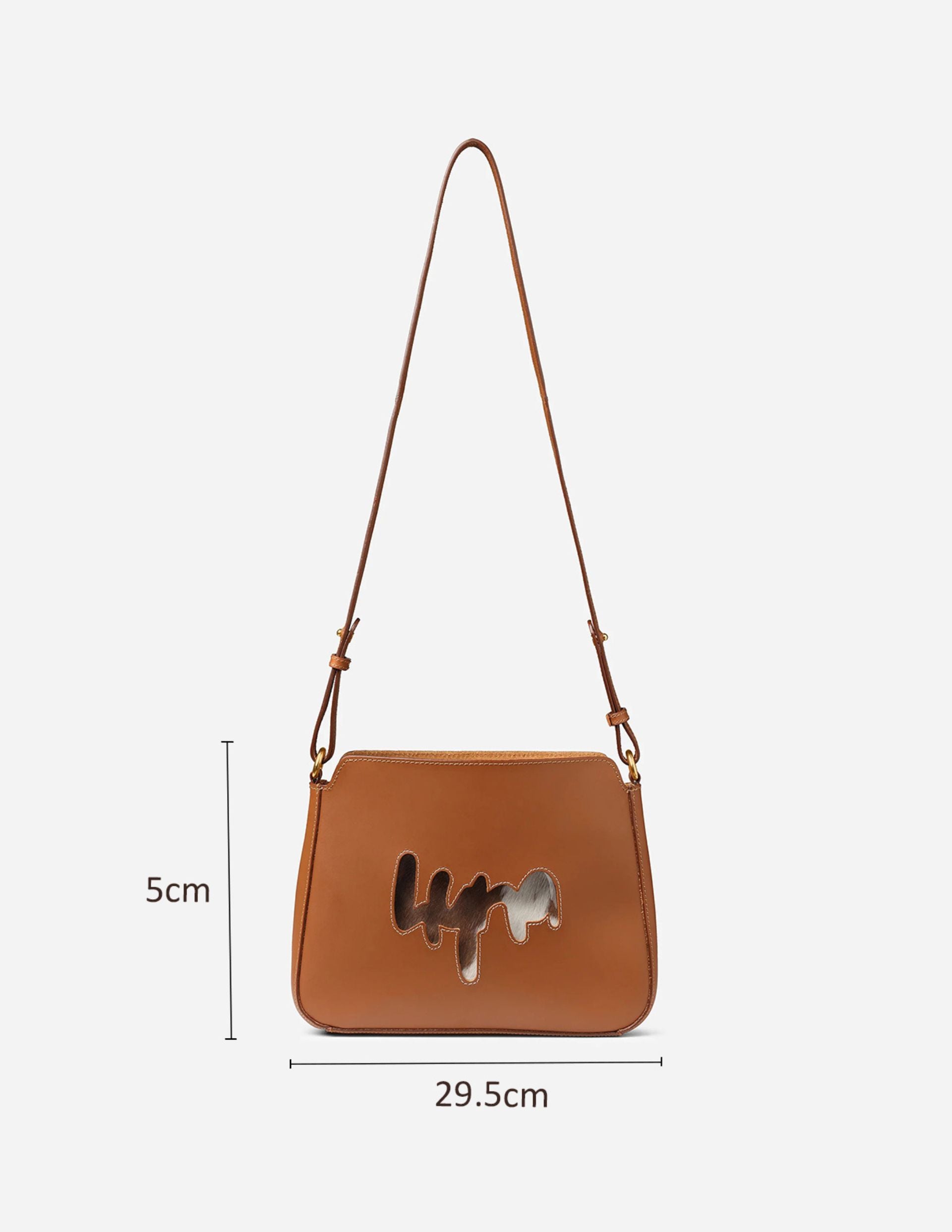Hyna Fierce Ember Crossbody Bag (Tan)