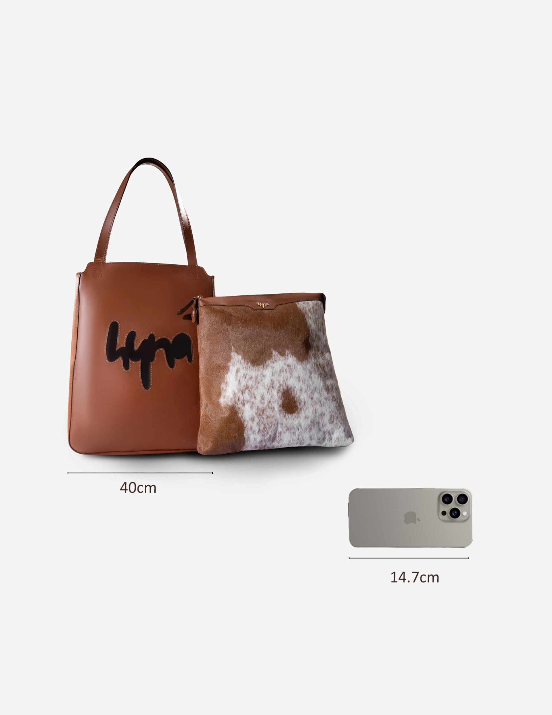 Hyna Noble Aura Tote Bag (Tan)