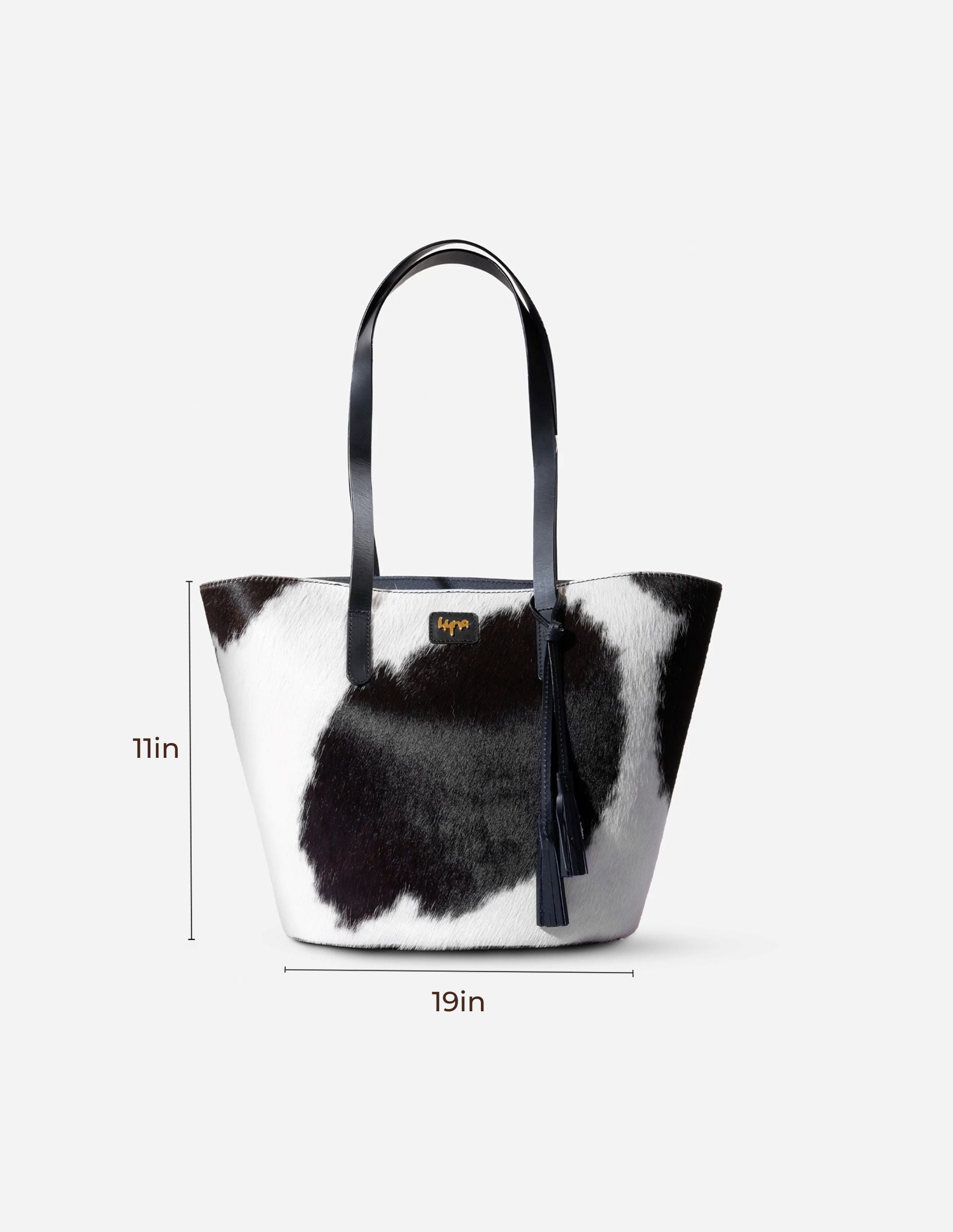 Hyna Aurora Titan Tote Bag (Black & White)