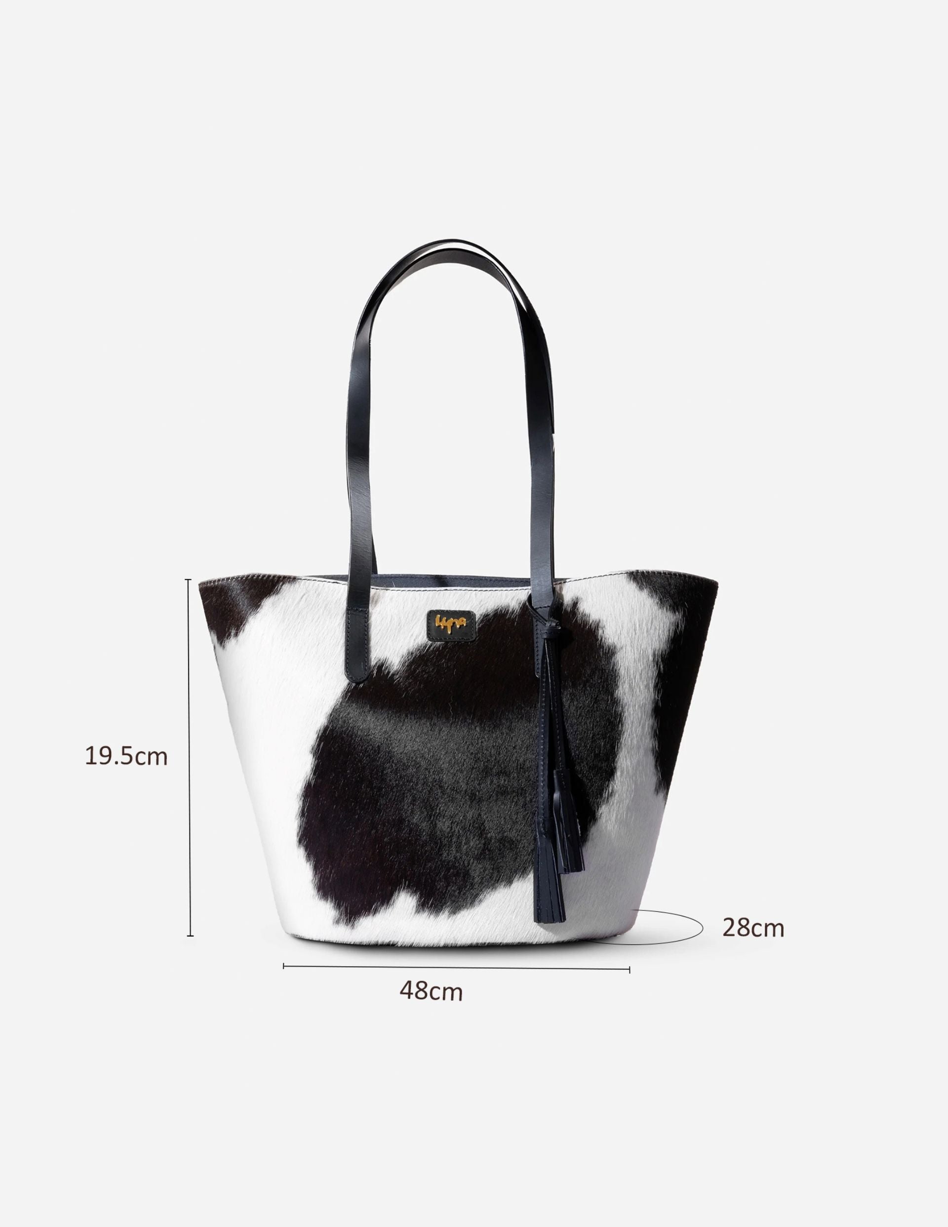 Hyna Aurora Titan Tote Bag (Black & White)