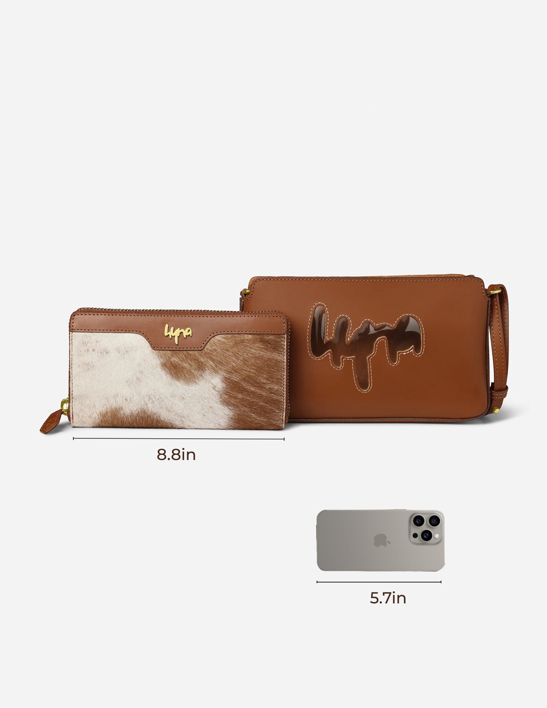 Hyna leather bag
