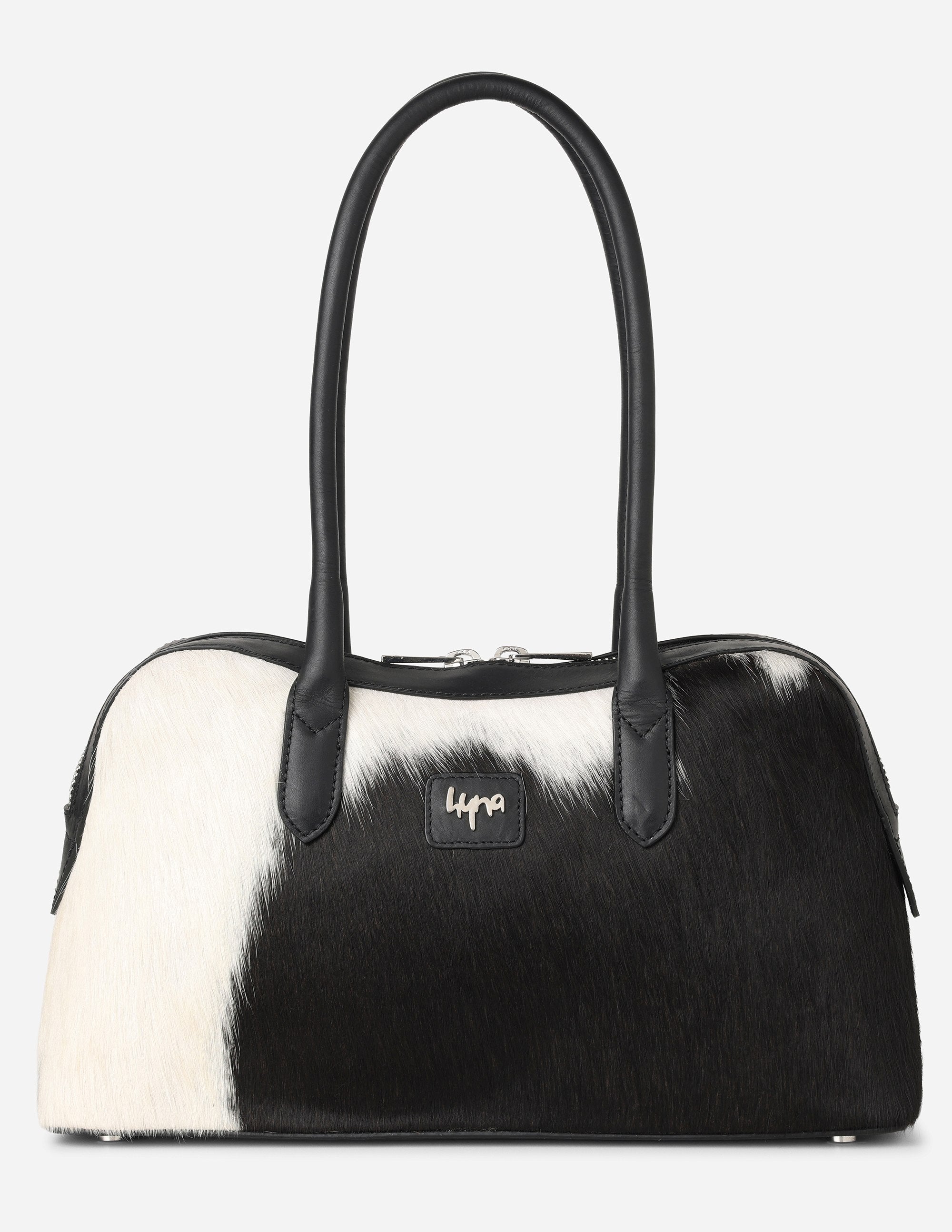 Hyna Catalina Shoulder Bag (Natural B&W)