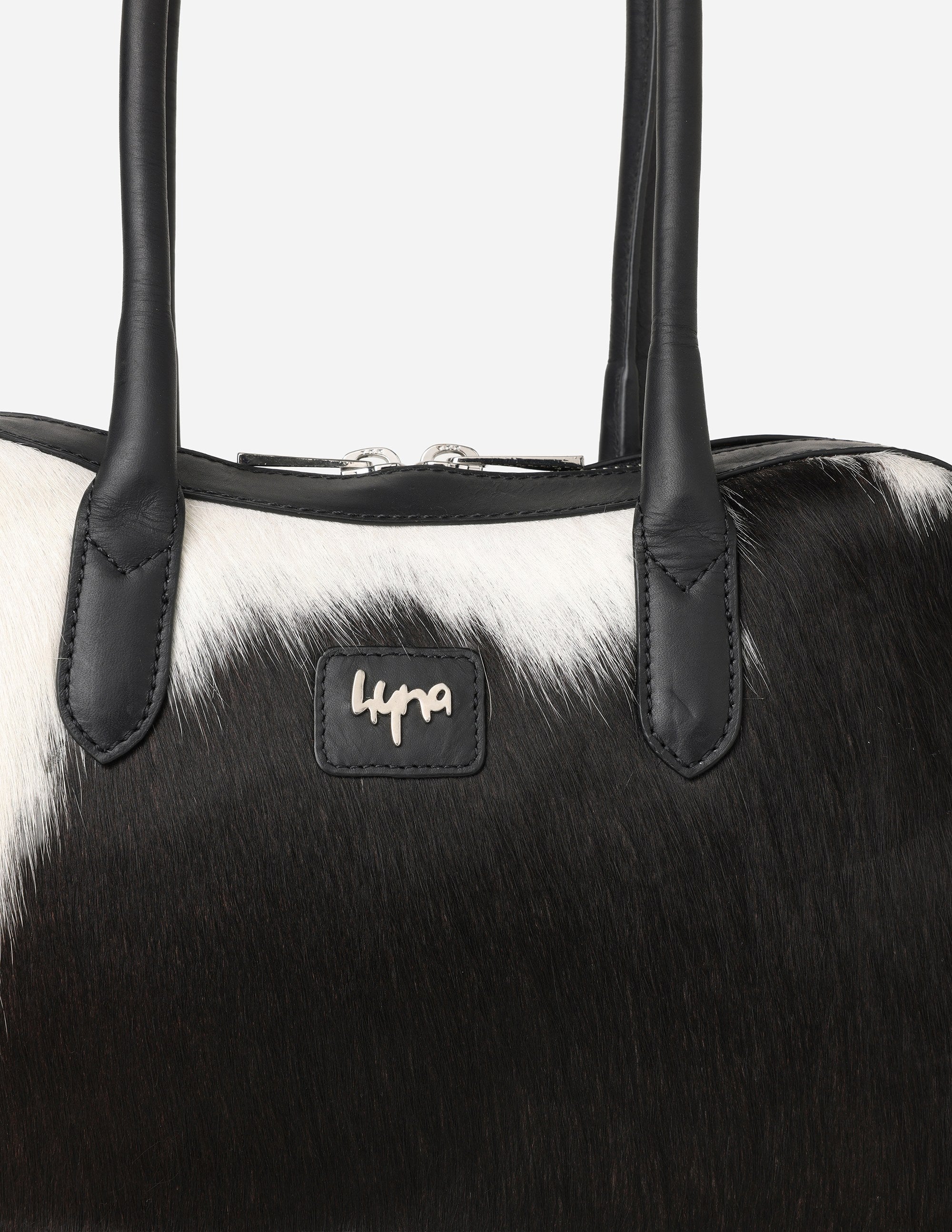 Hyna Catalina Shoulder Bag (Natural B&W)