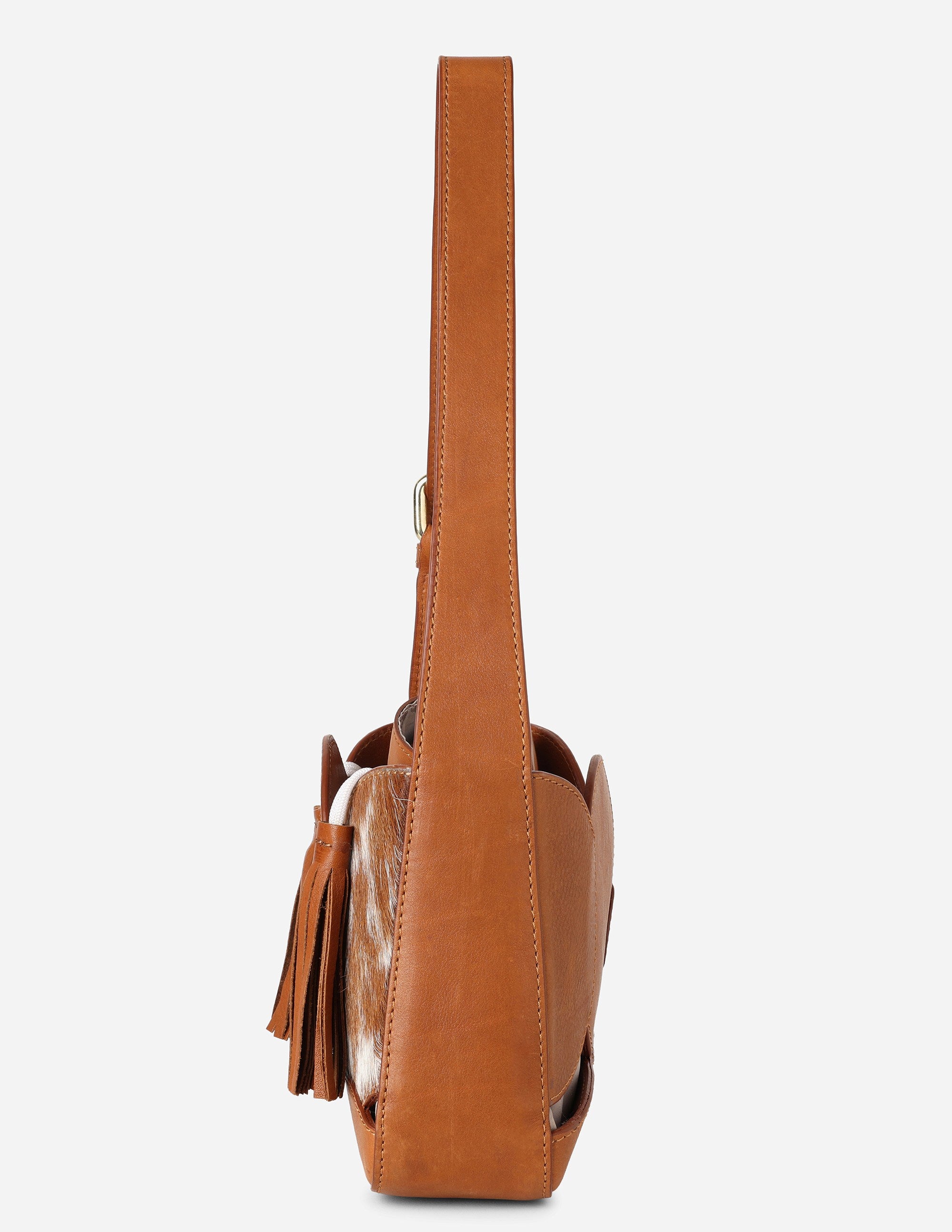 Hyna Bubble Muse Shoulder Bag (Natural Tan)