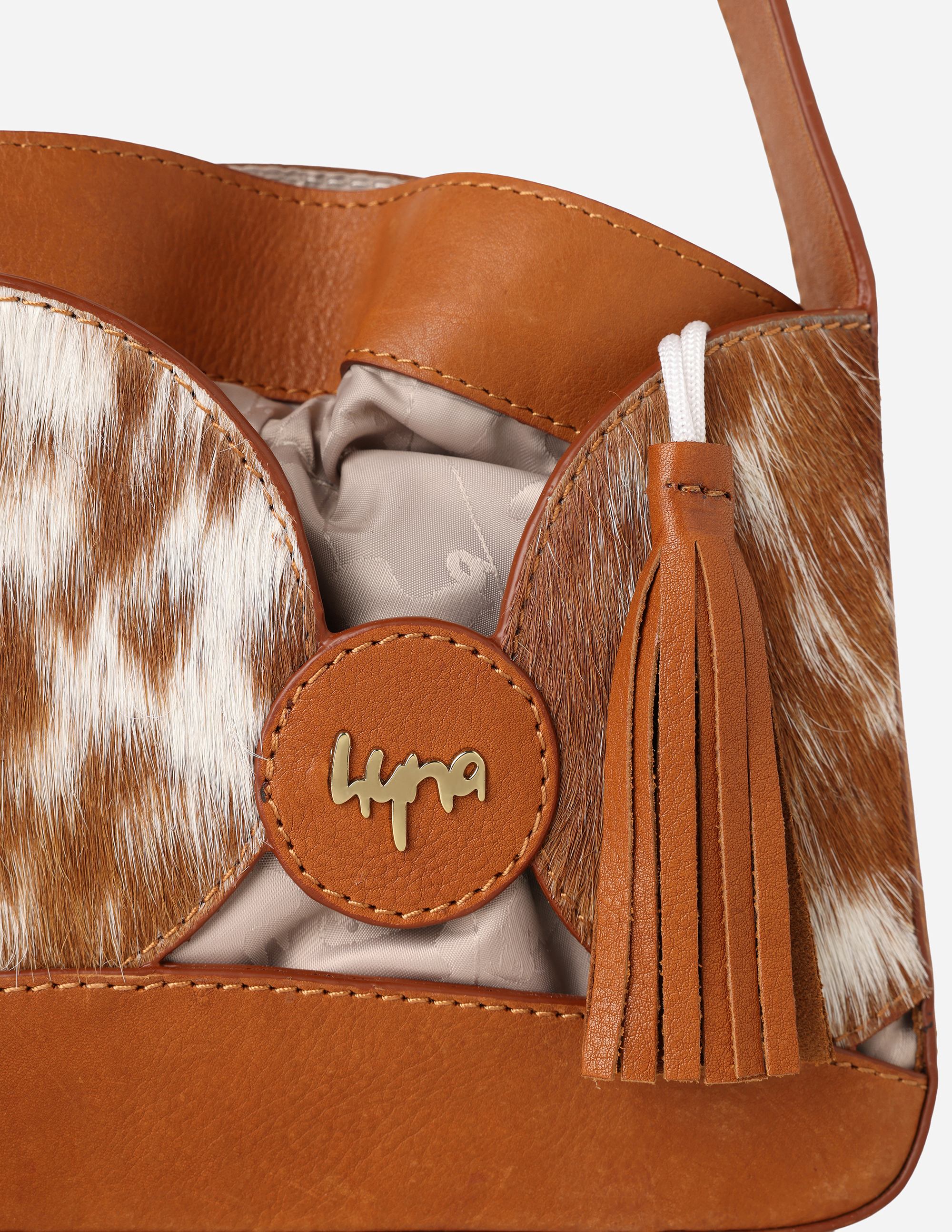 Hyna Bubble Muse Shoulder Bag (Natural Tan)