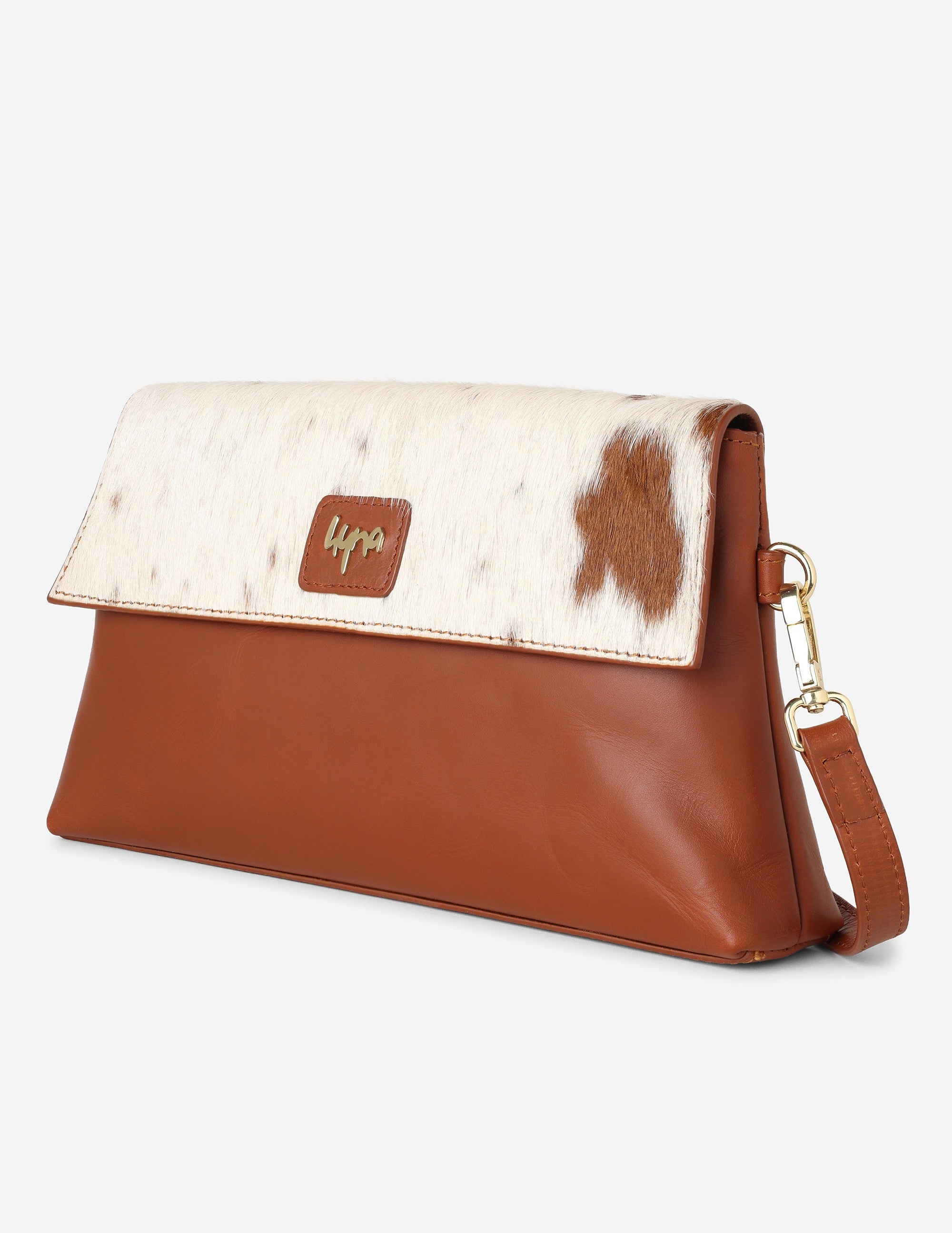 Hyna Riquezana Clutch (Natural Tan)