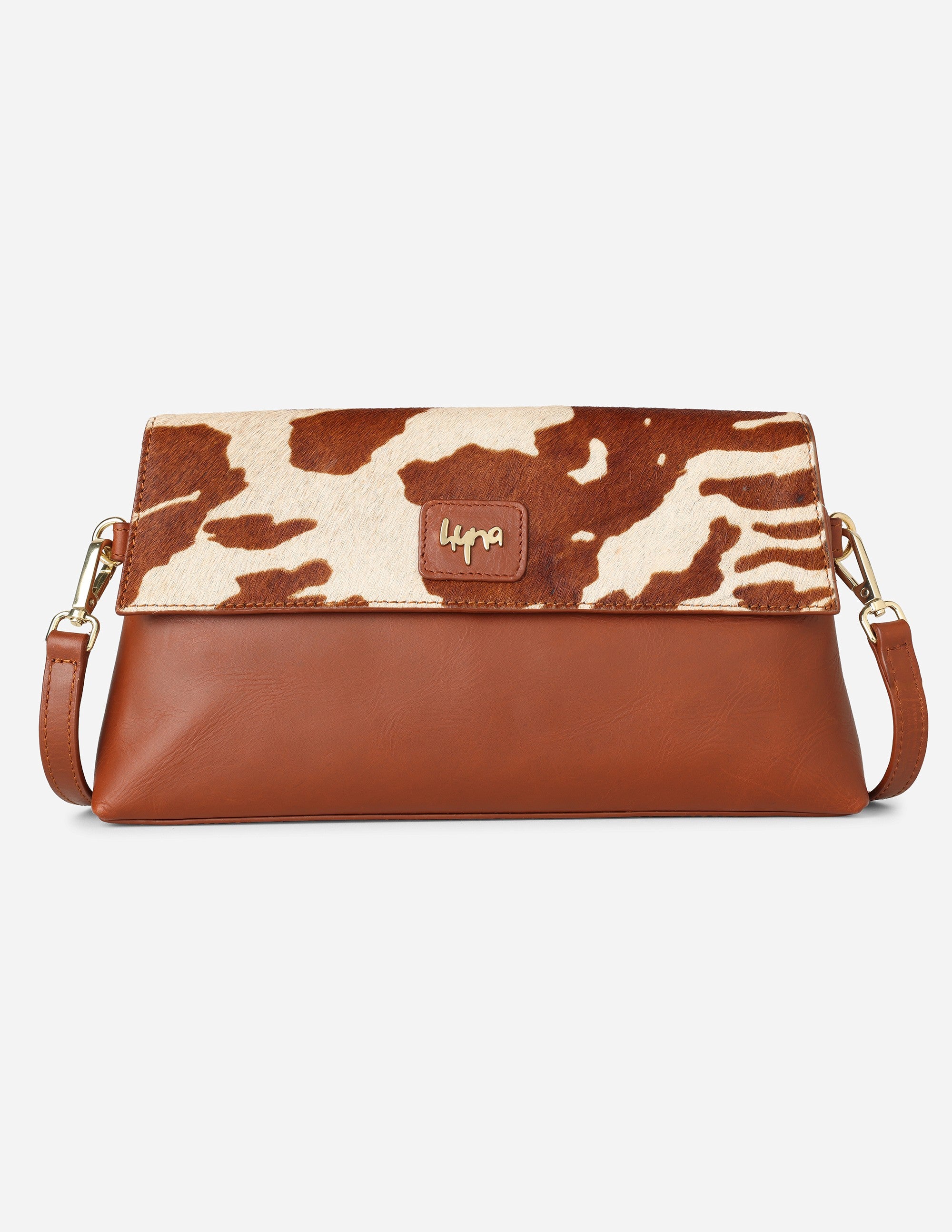 Hyna Riquezana Clutch (Tan)
