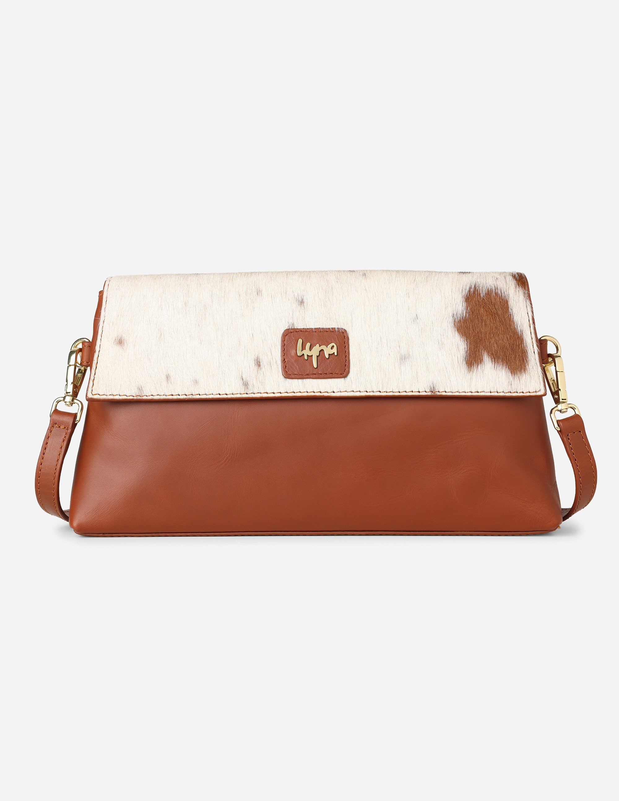 Hyna Riquezana Clutch (Natural Tan)