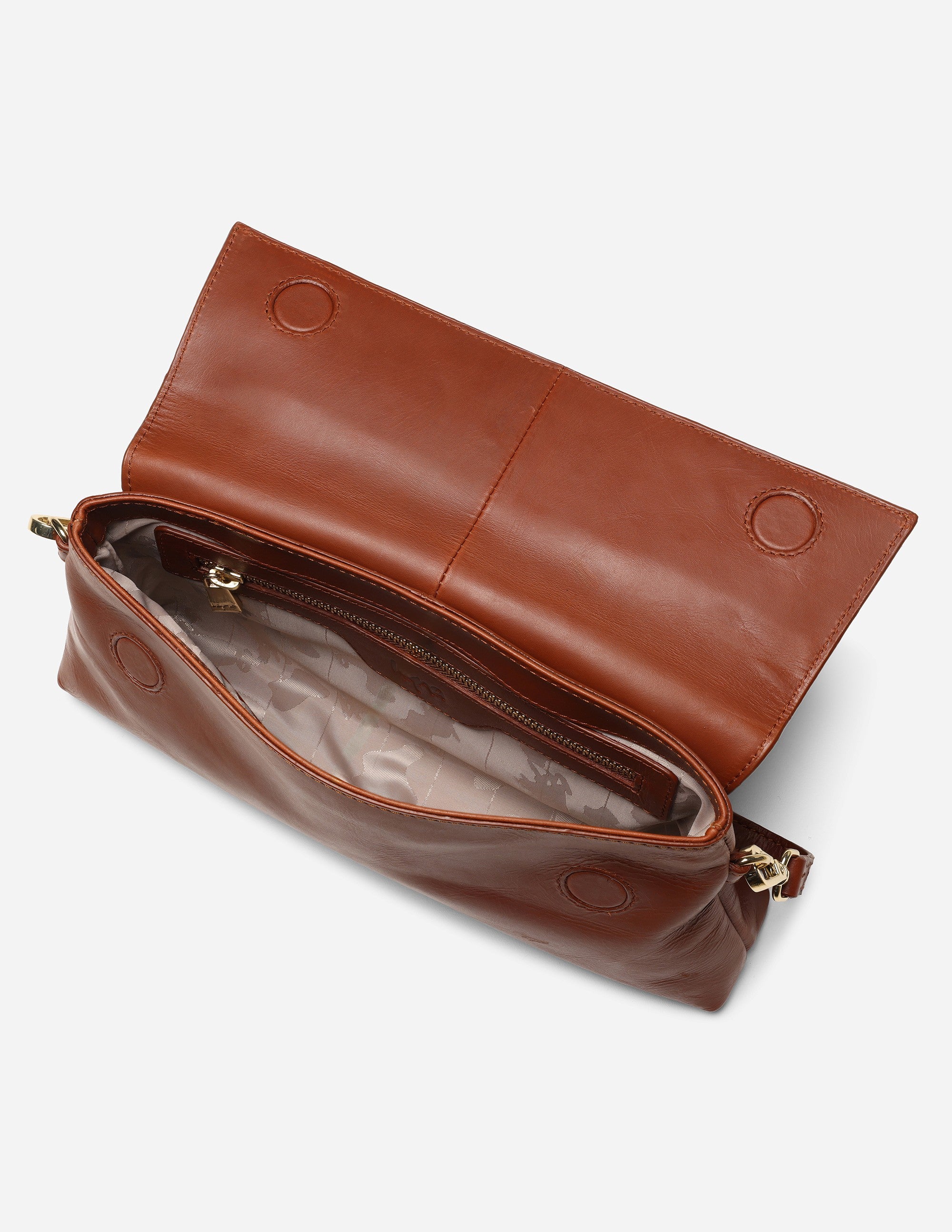 Hyna Riquezana Clutch (Tan)