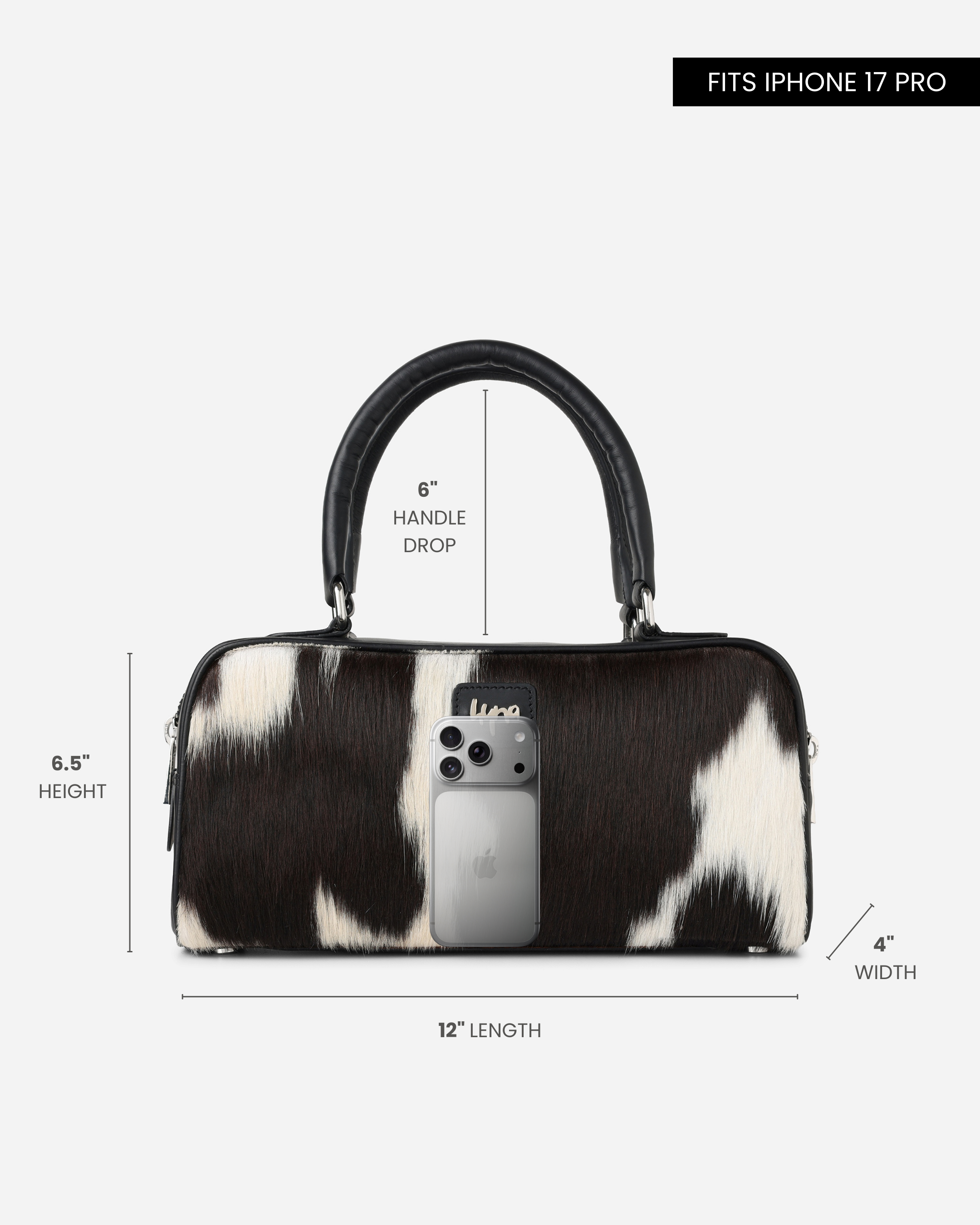 Hyna Cordoba Bowling Bag (Natural Black)