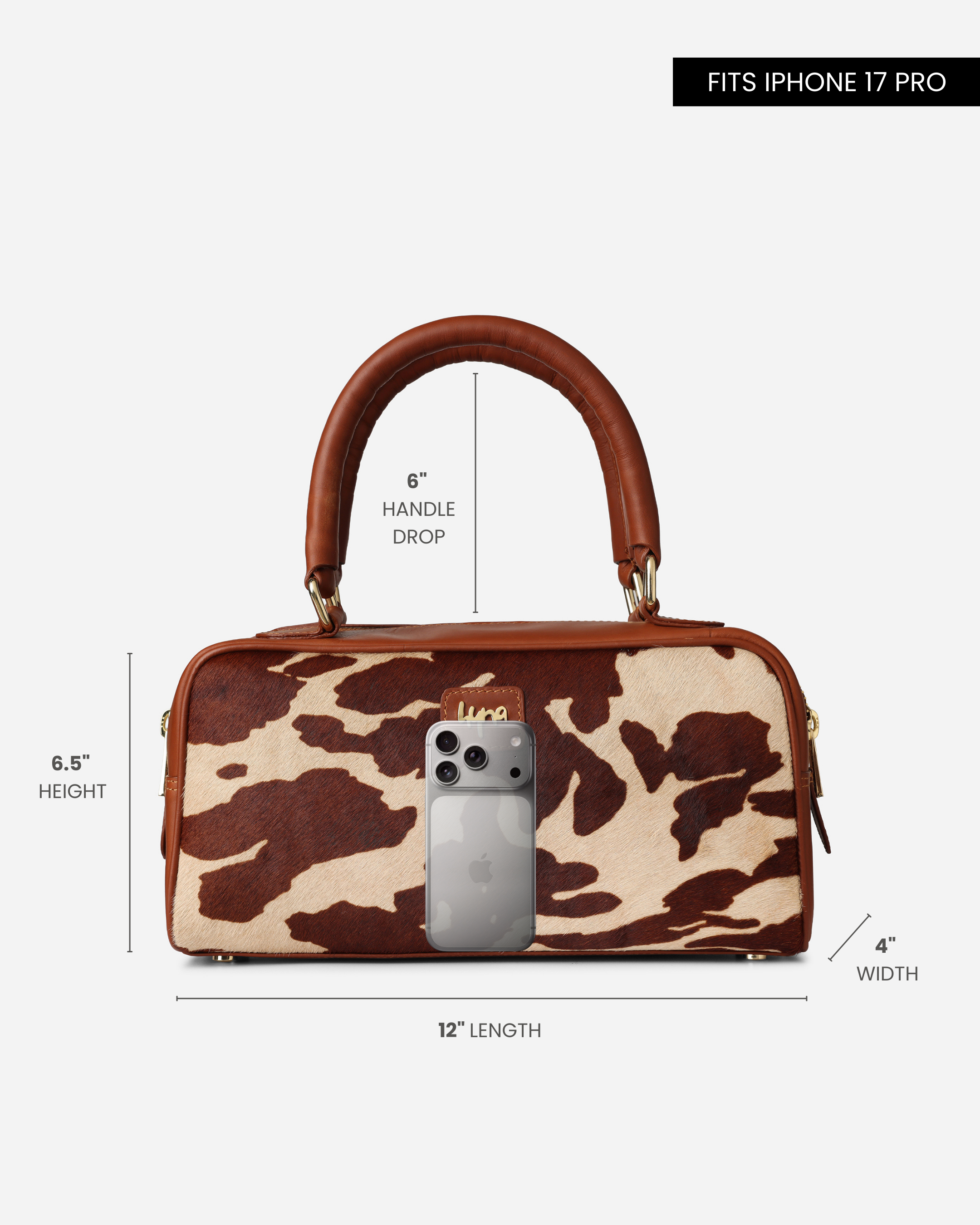 Hyna Cordoba Bowling Bag (Tan)