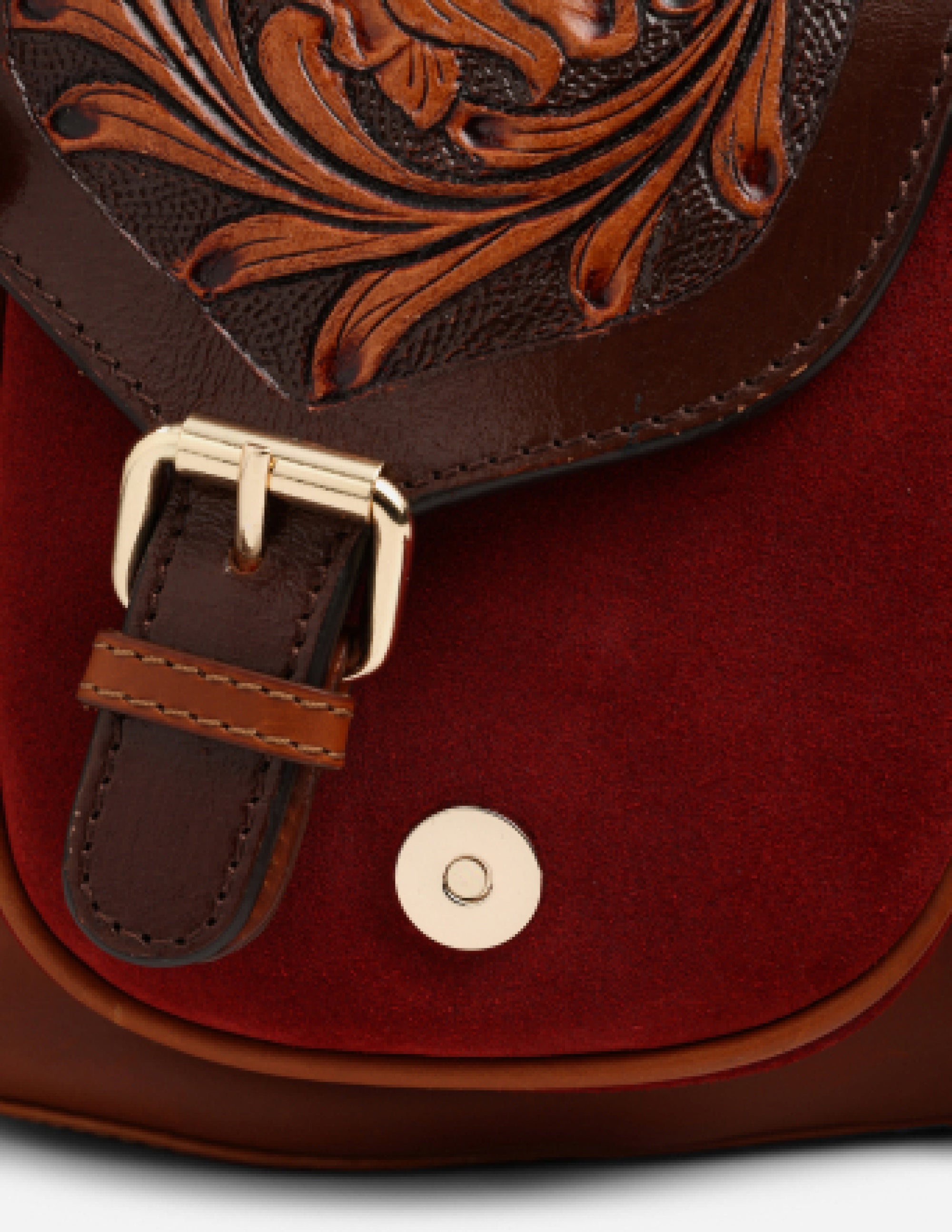 Imperial Opulence Leather Backpack (Tan)