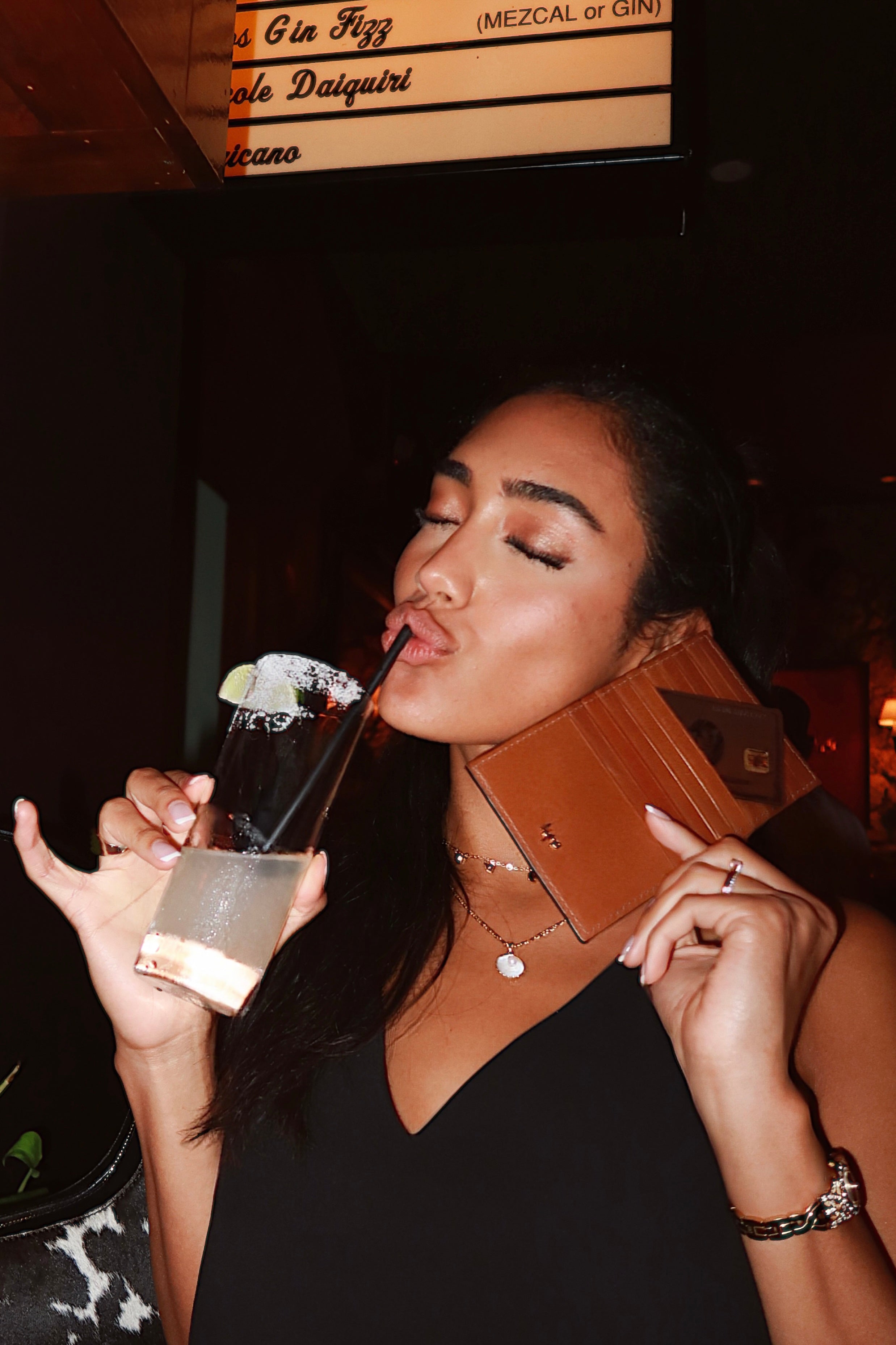 leather card case