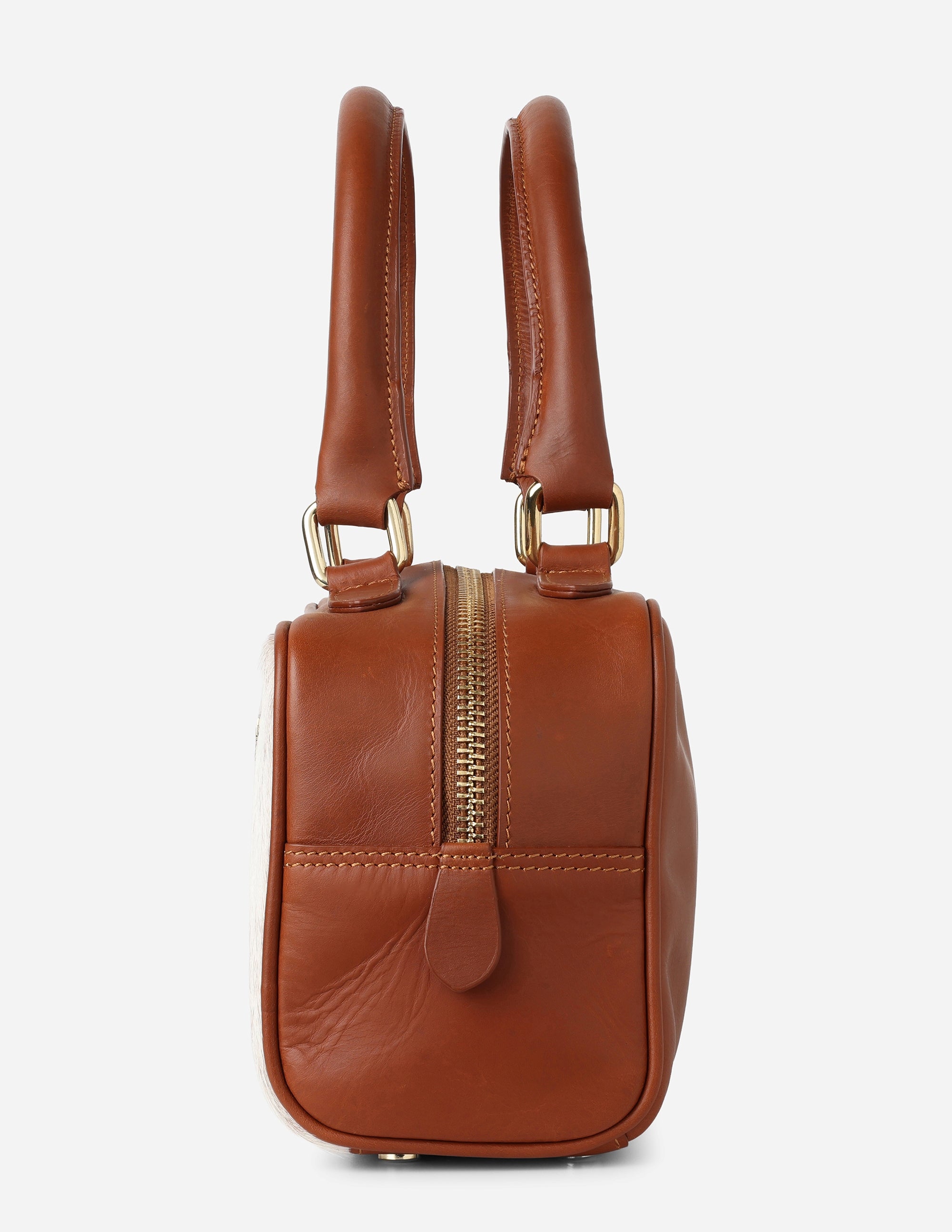 Hyna Cordoba Bowling Bag (Natural Tan)