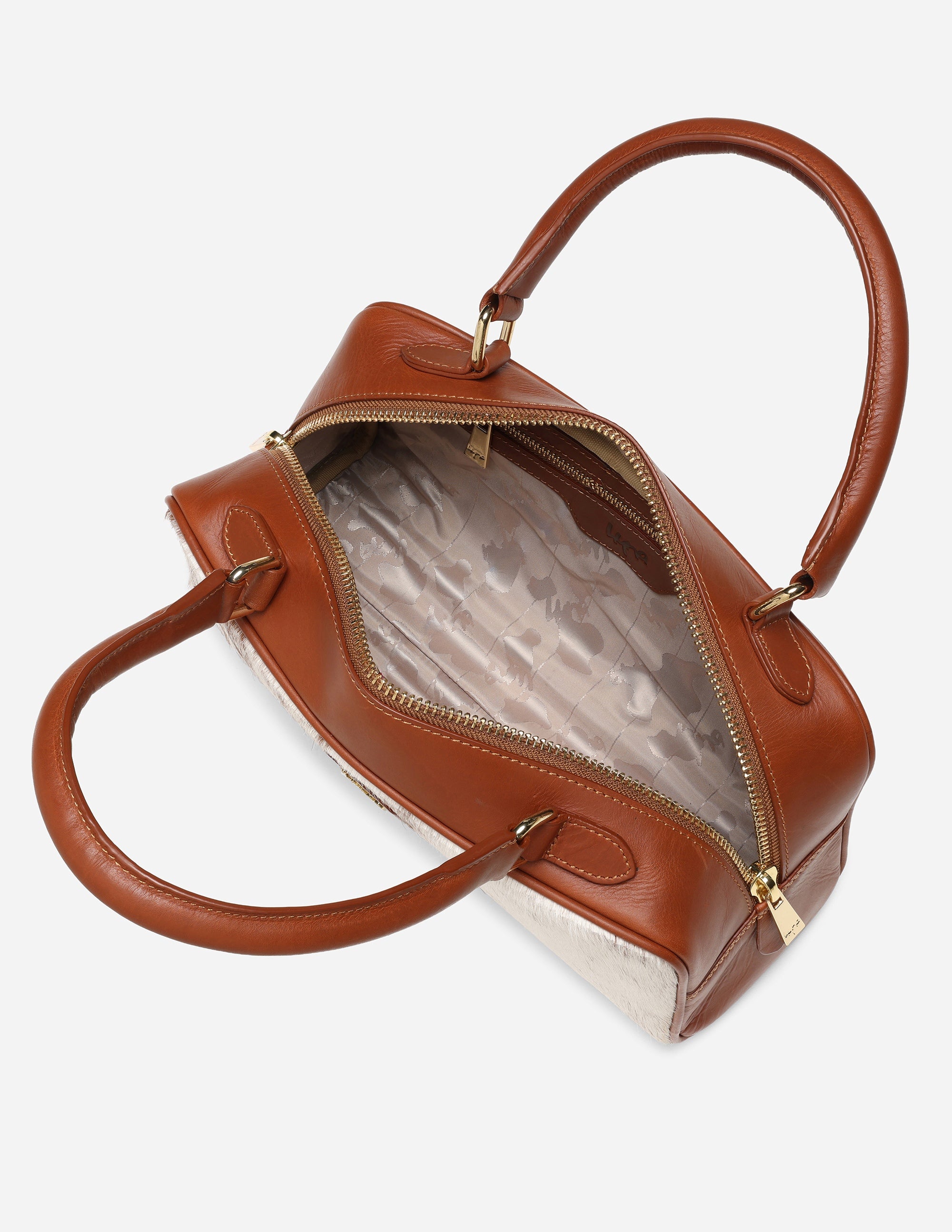 Hyna Cordoba Bowling Bag (Natural Tan)