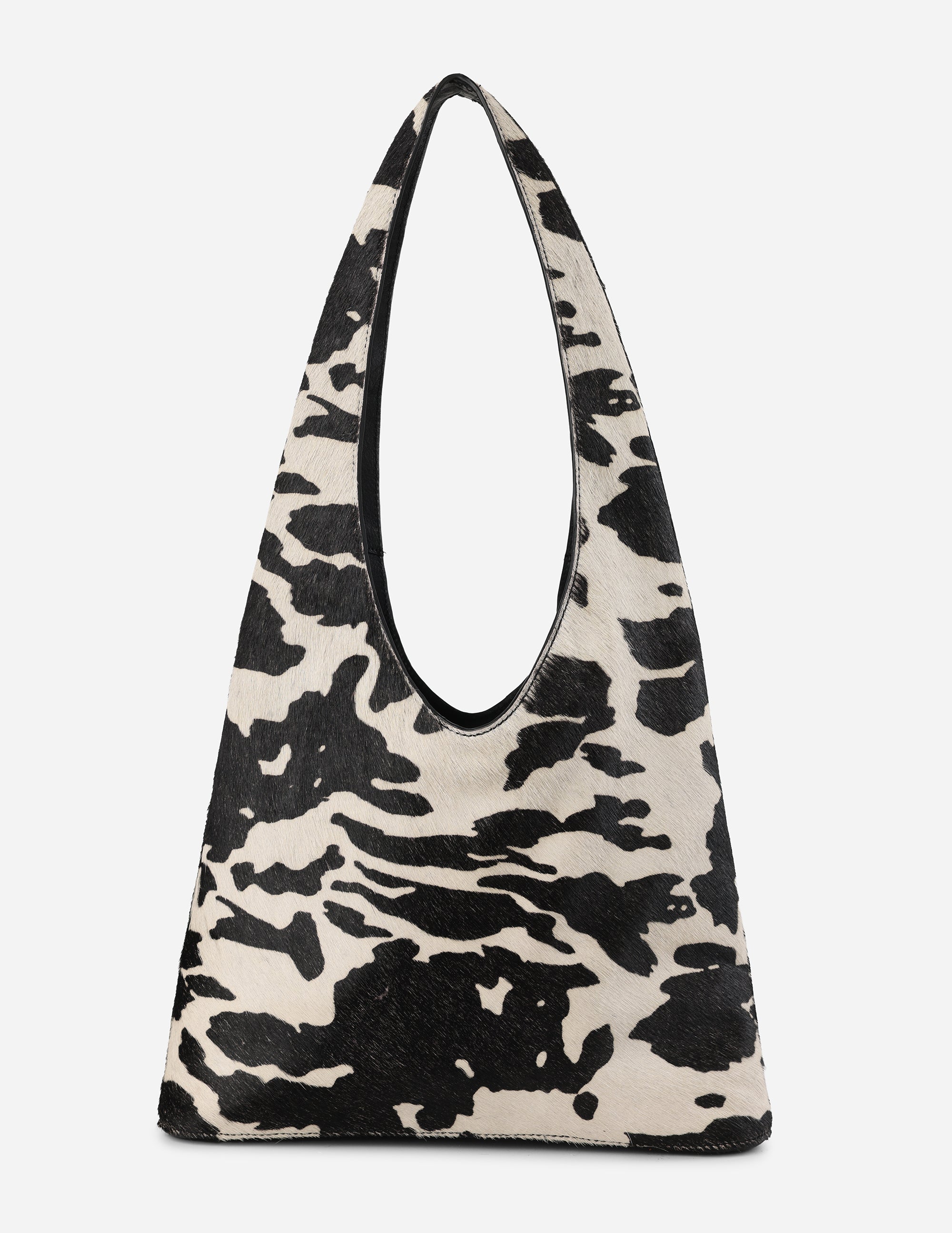 Hyna Isolo Hobo Bag (B&W)