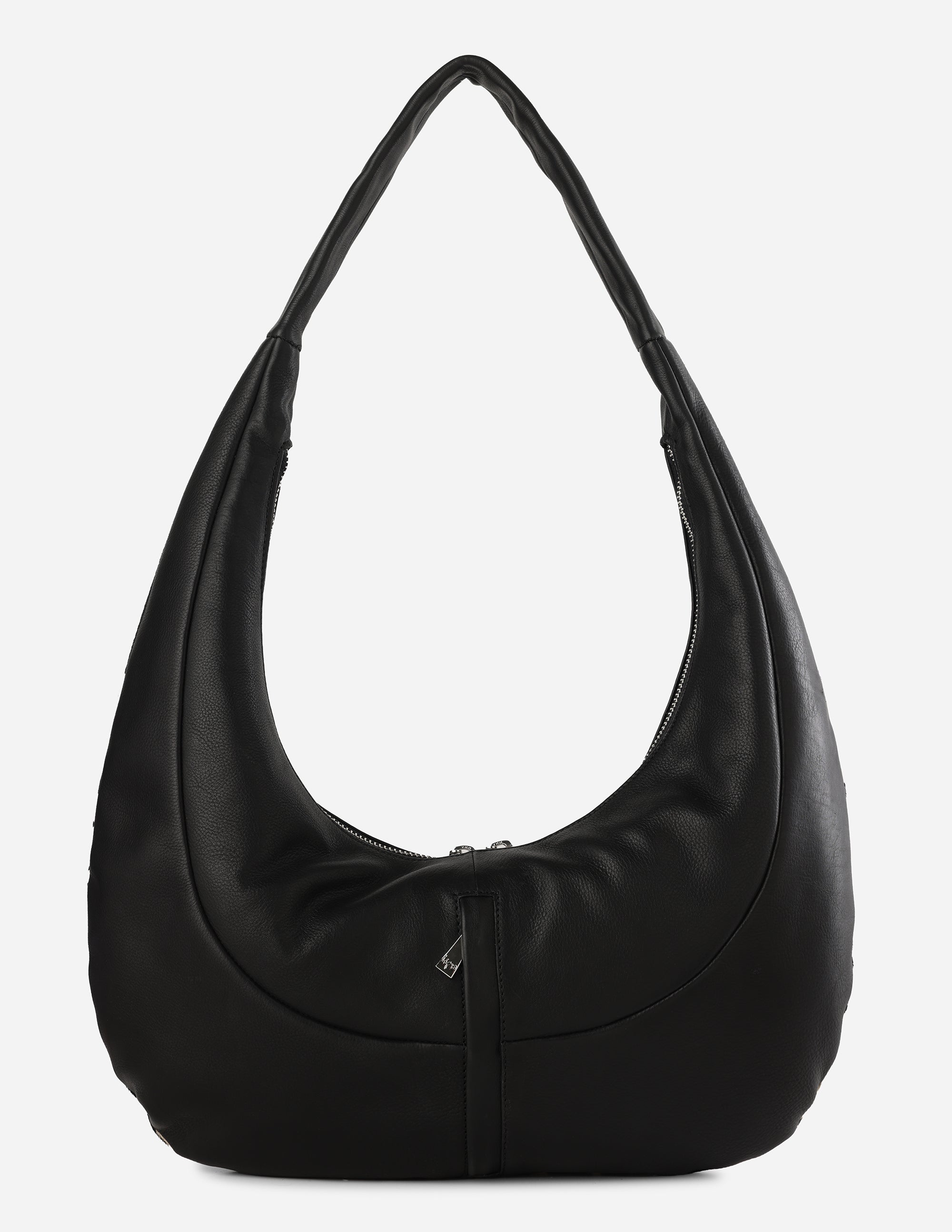 Hyna Arco Crossbody Bag (Black)