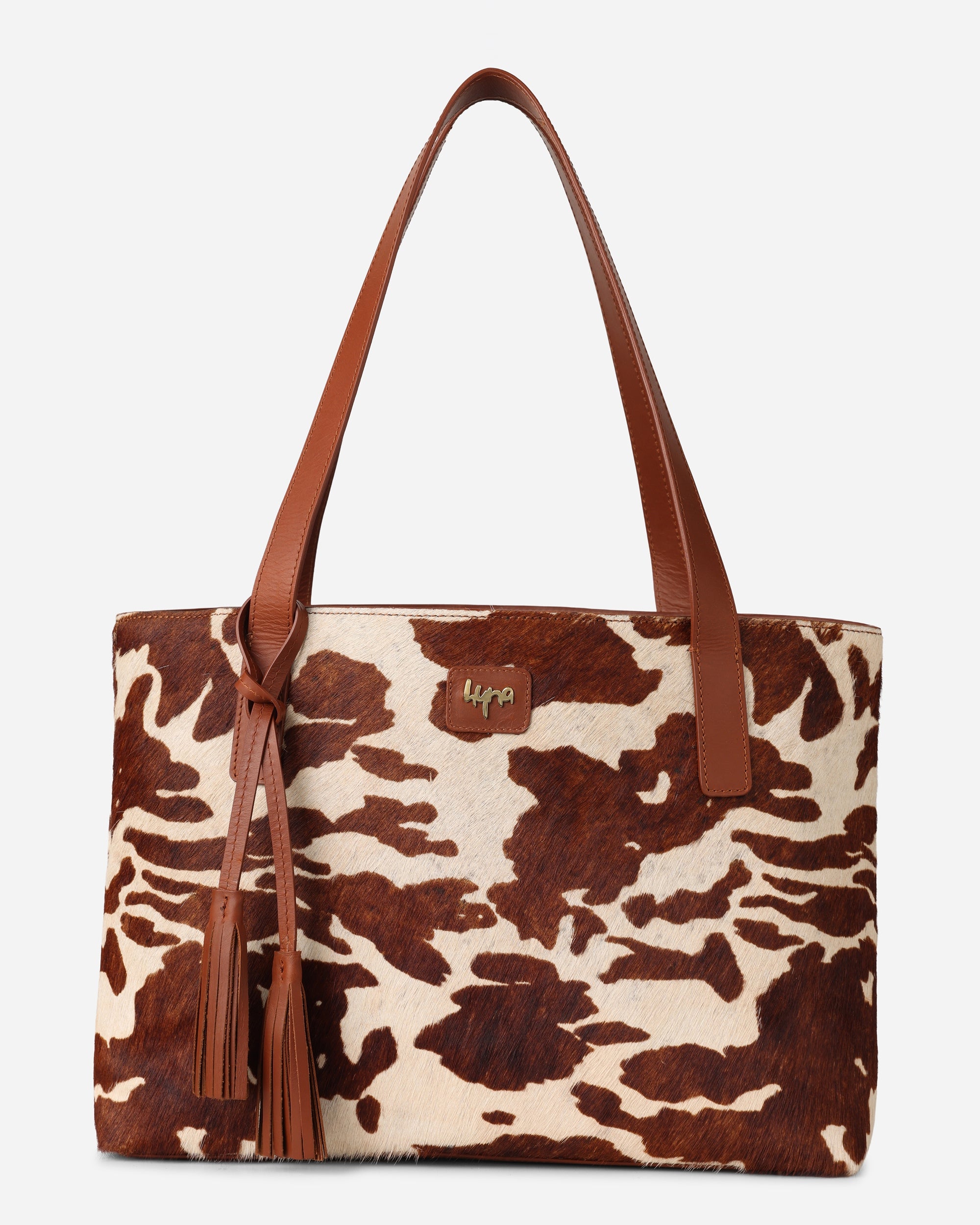 Hyna Classic Tote Bag (Tan)