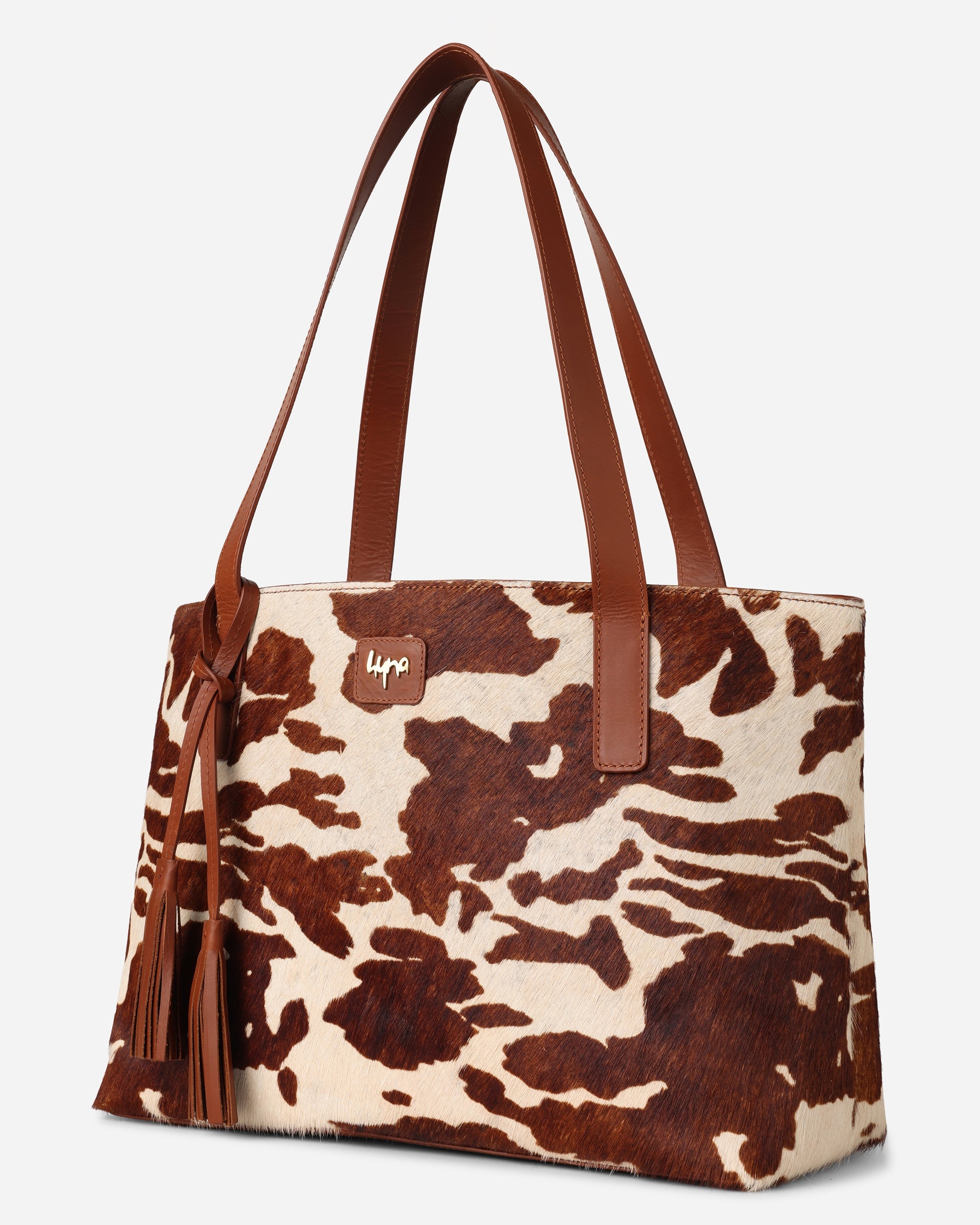 Hyna Classic Tote Bag (Tan)