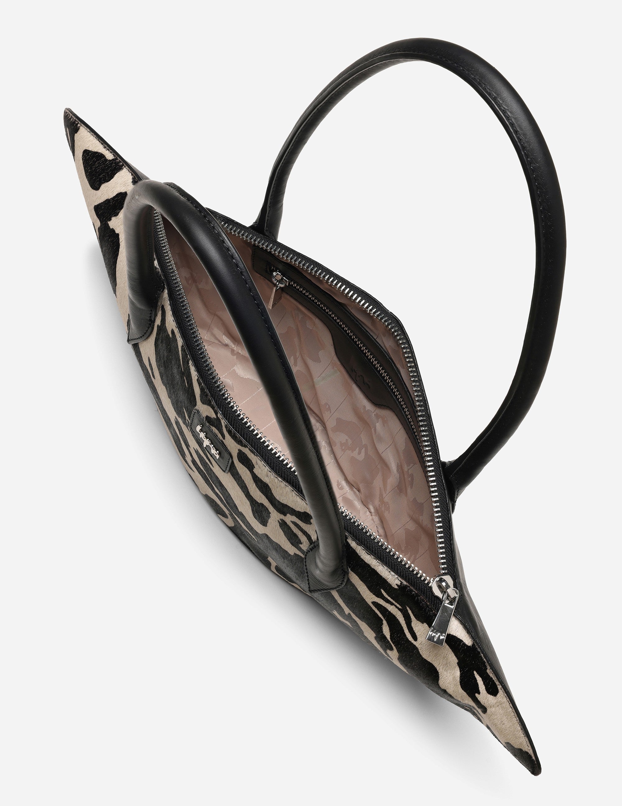 Hyna Marquise Shoulder Bag (B&W)