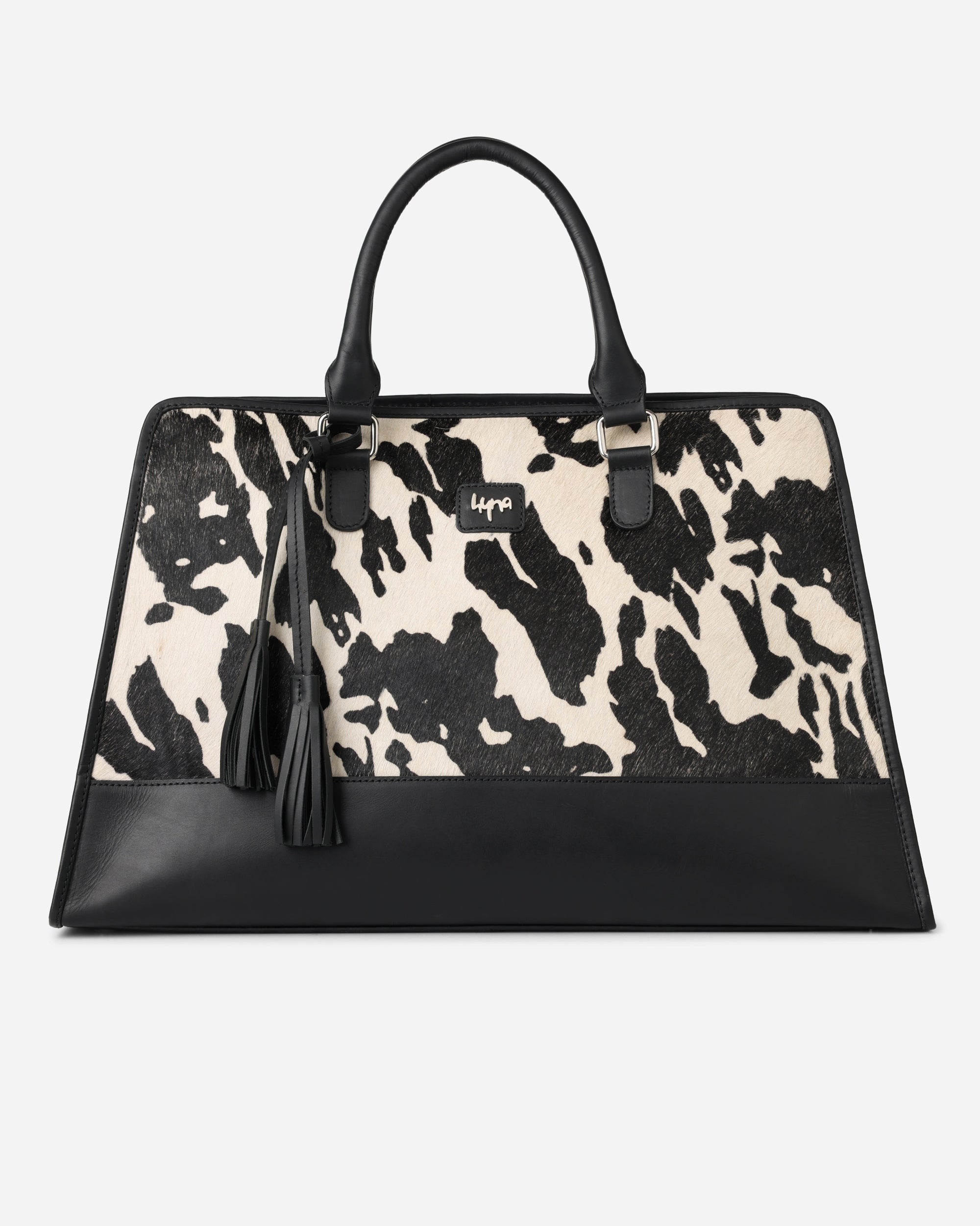 Hyna Lujo Tote (B&W)