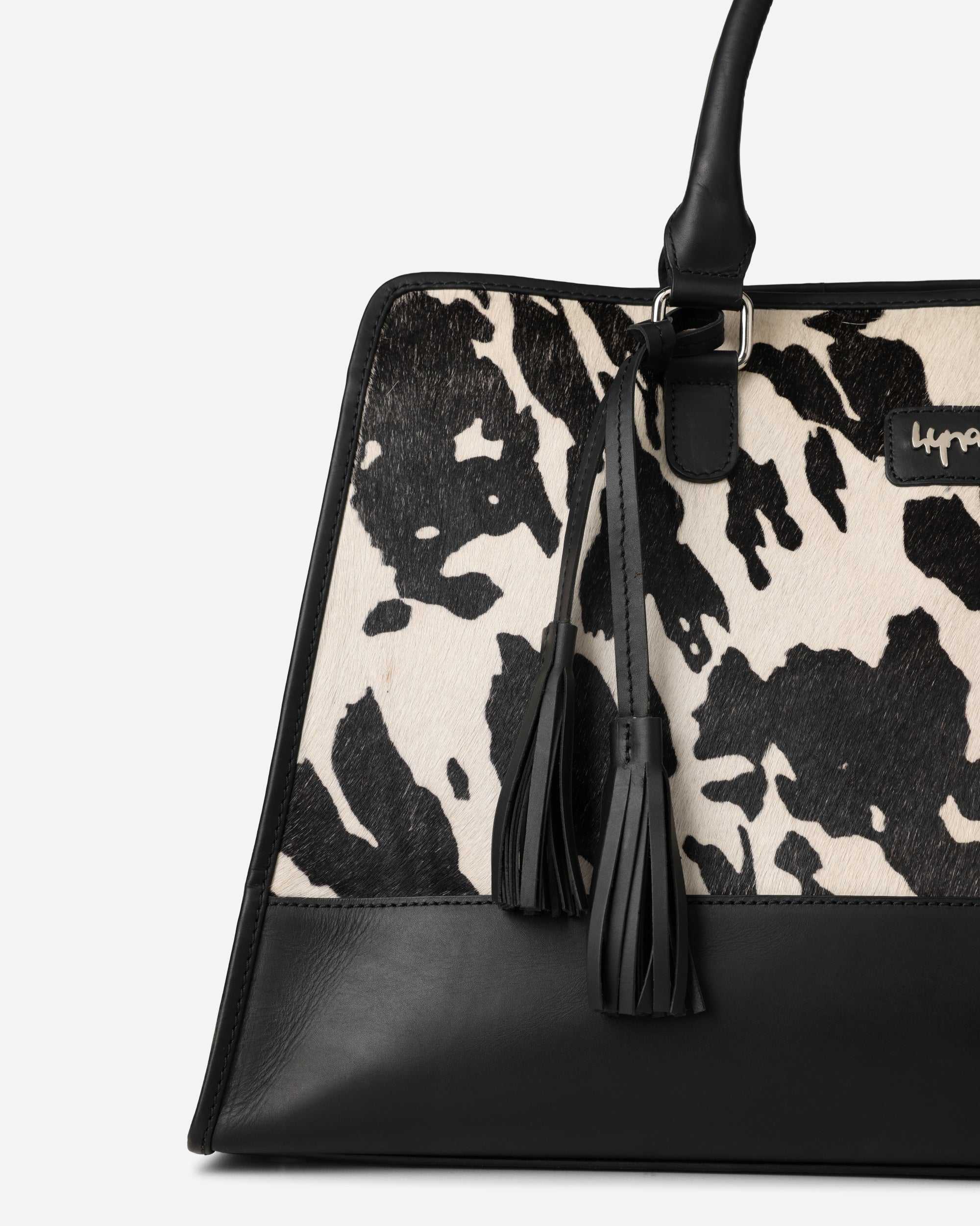 Hyna Lujo Tote (B&W)