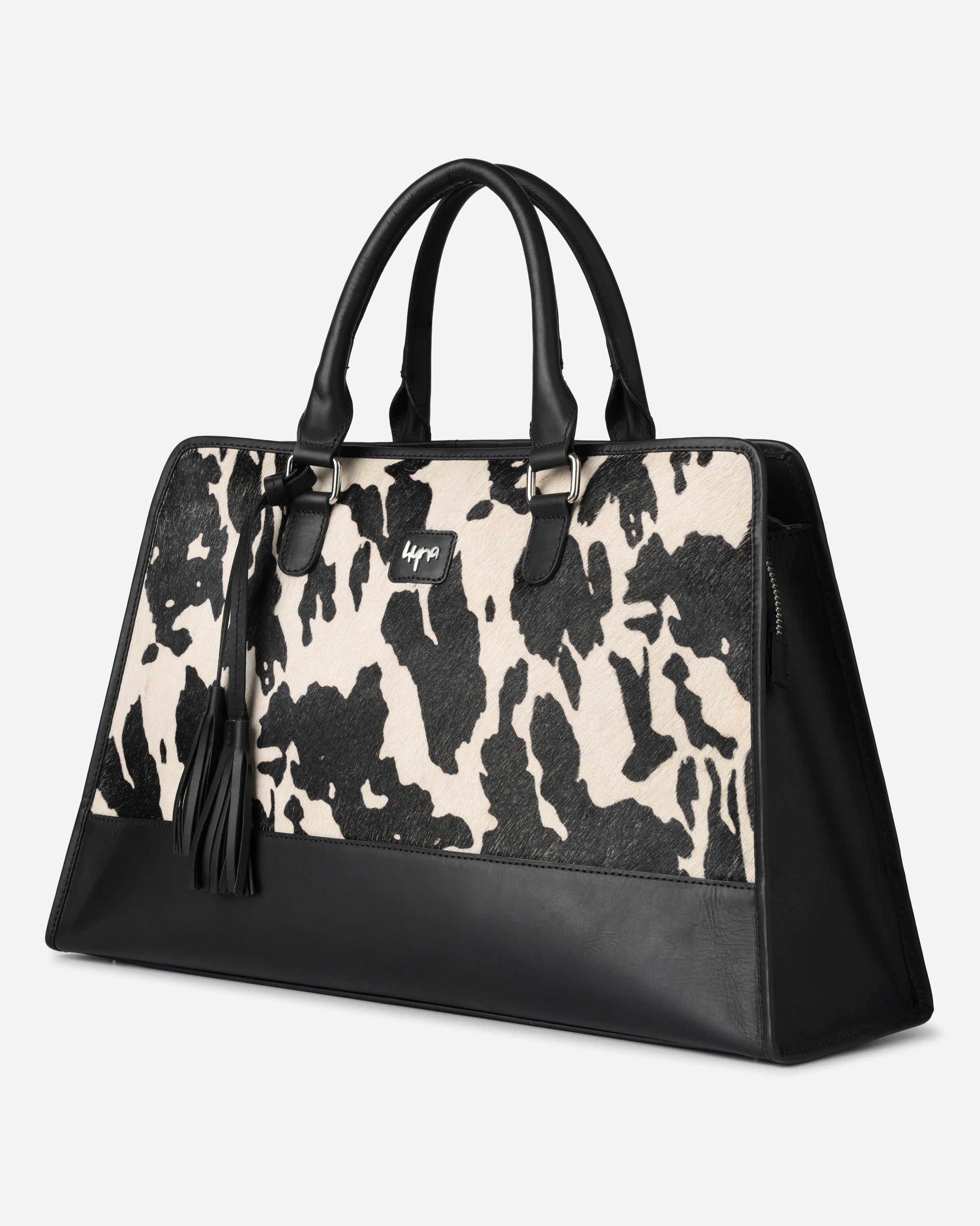 Hyna Lujo Tote (B&W)