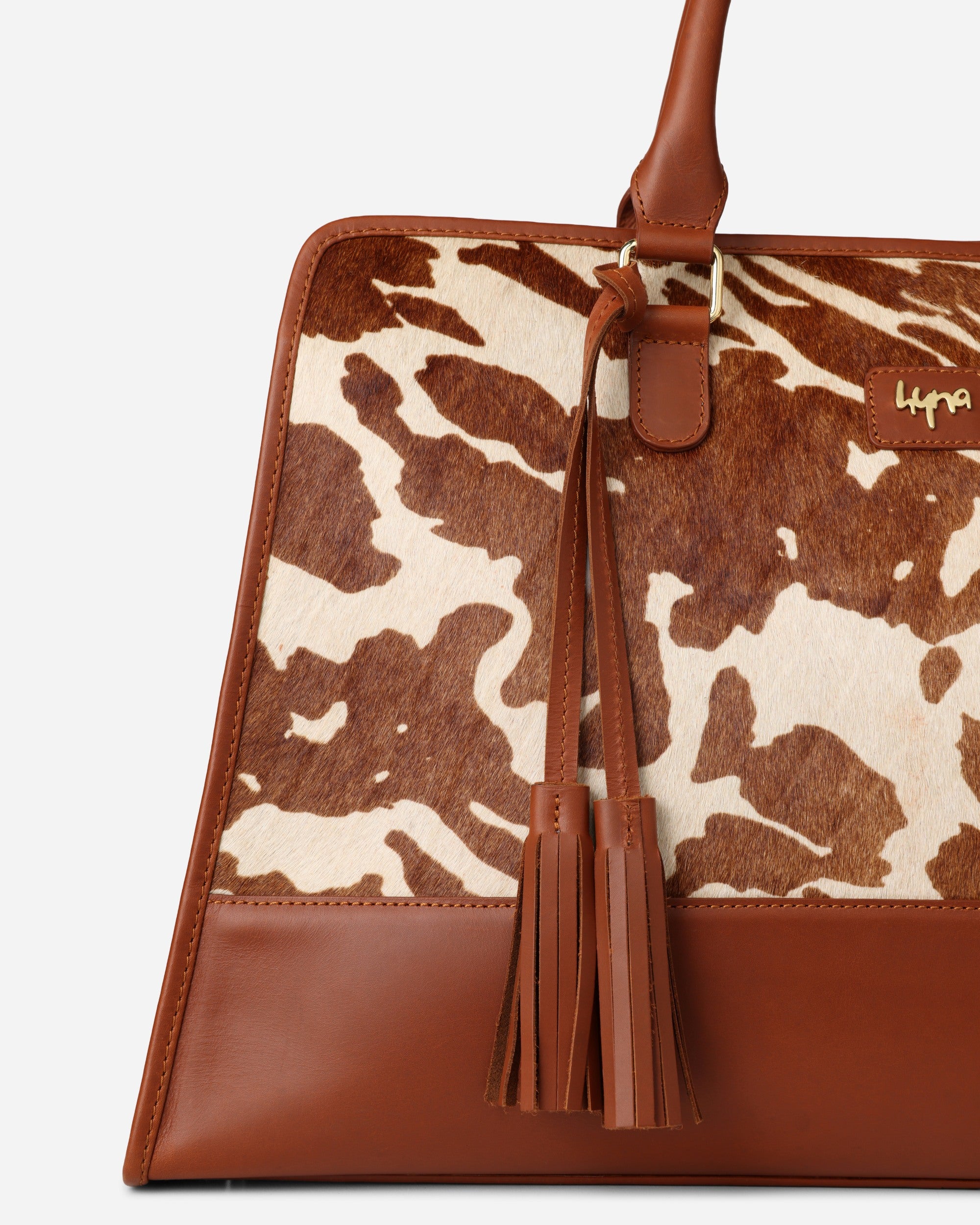 Hyna Lujo Tote (Tan)