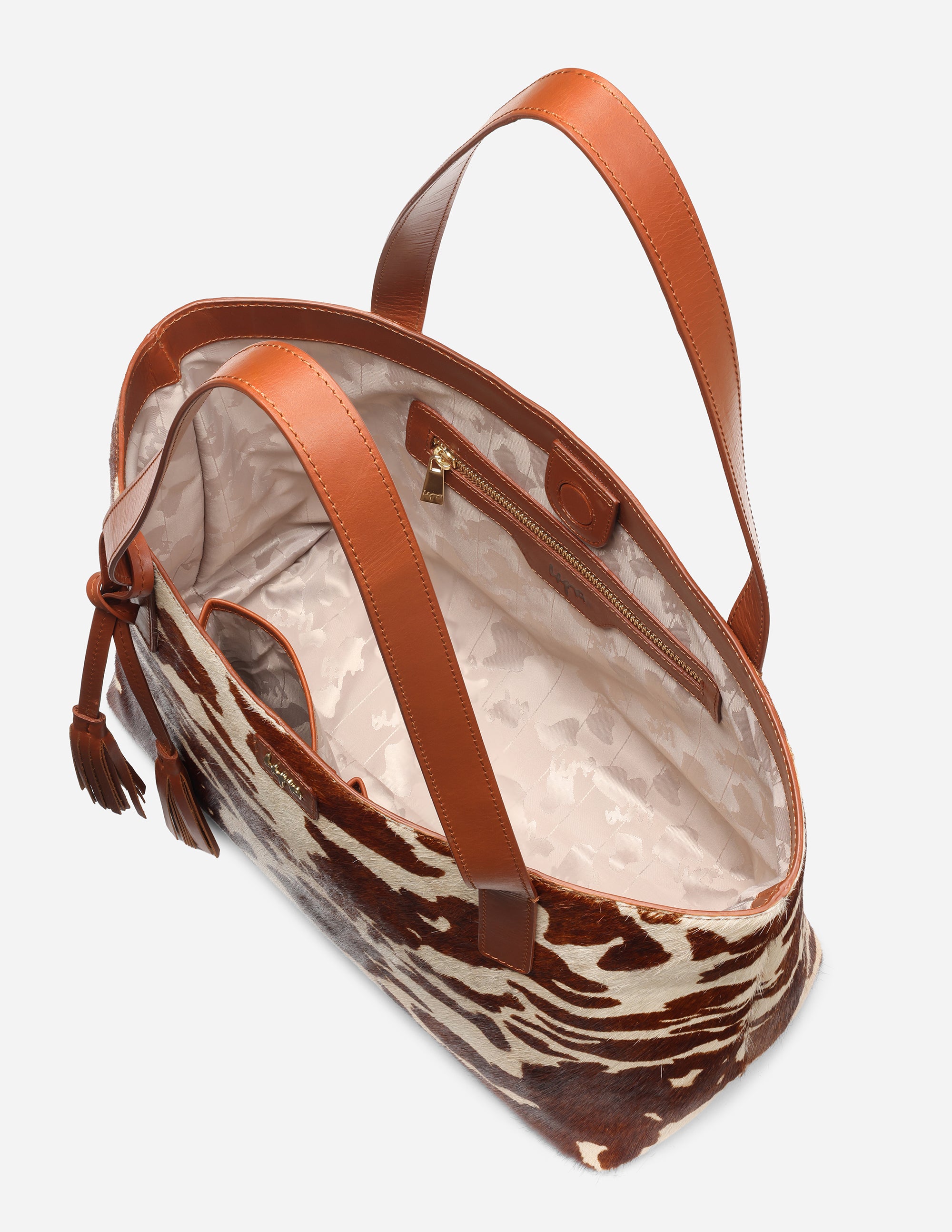 Hyna Classic Tote Bag (Tan)