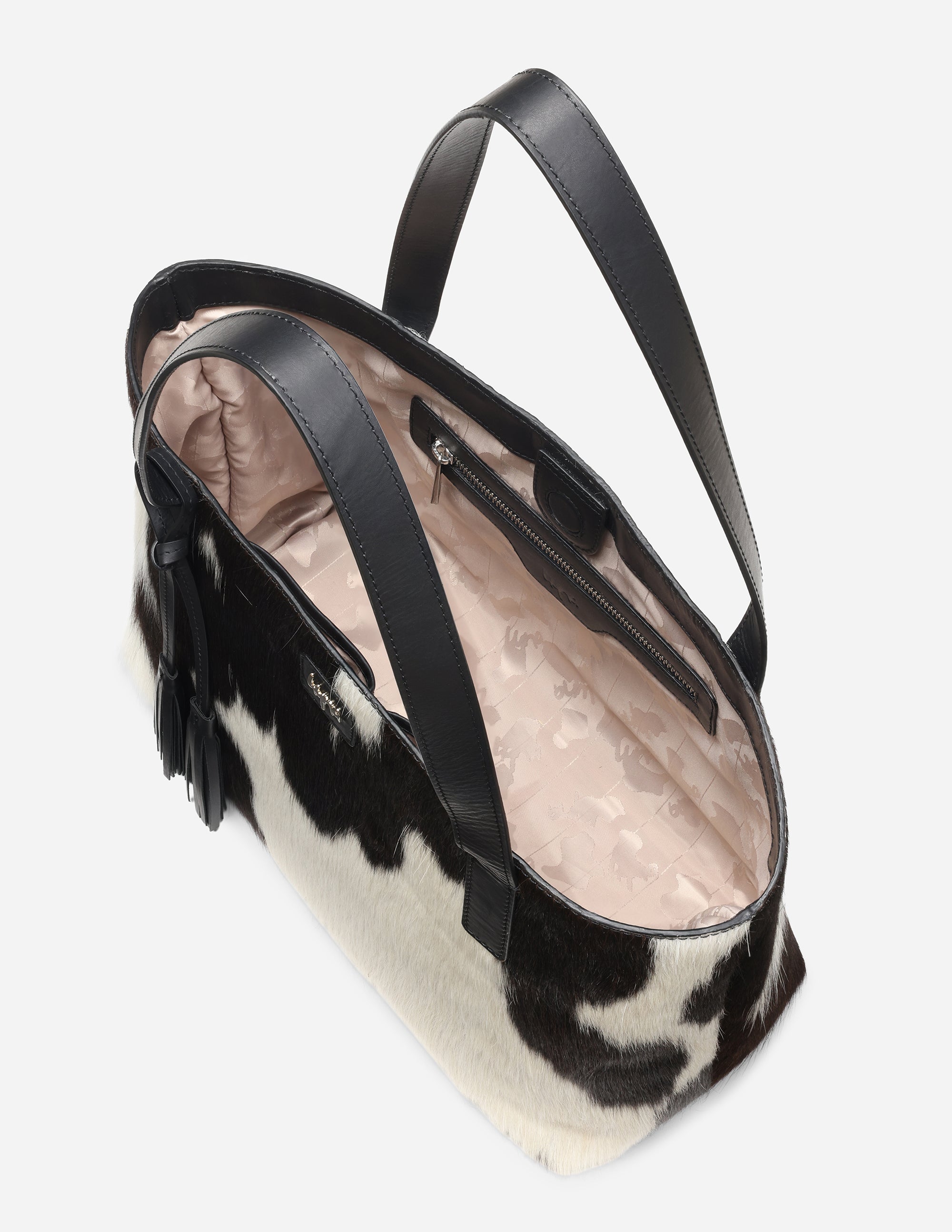 Hyna Classic Tote Bag (Black Natural)