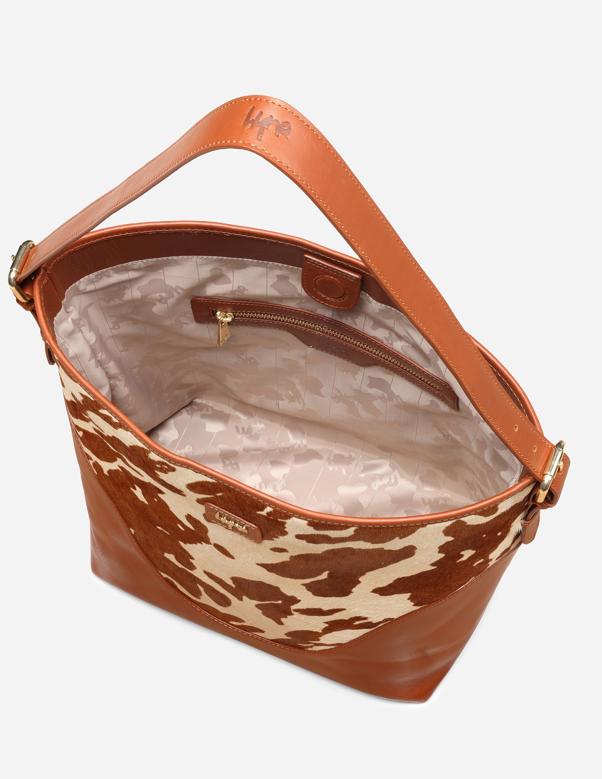 Hyna Sombra Bucket Bag (Tan)