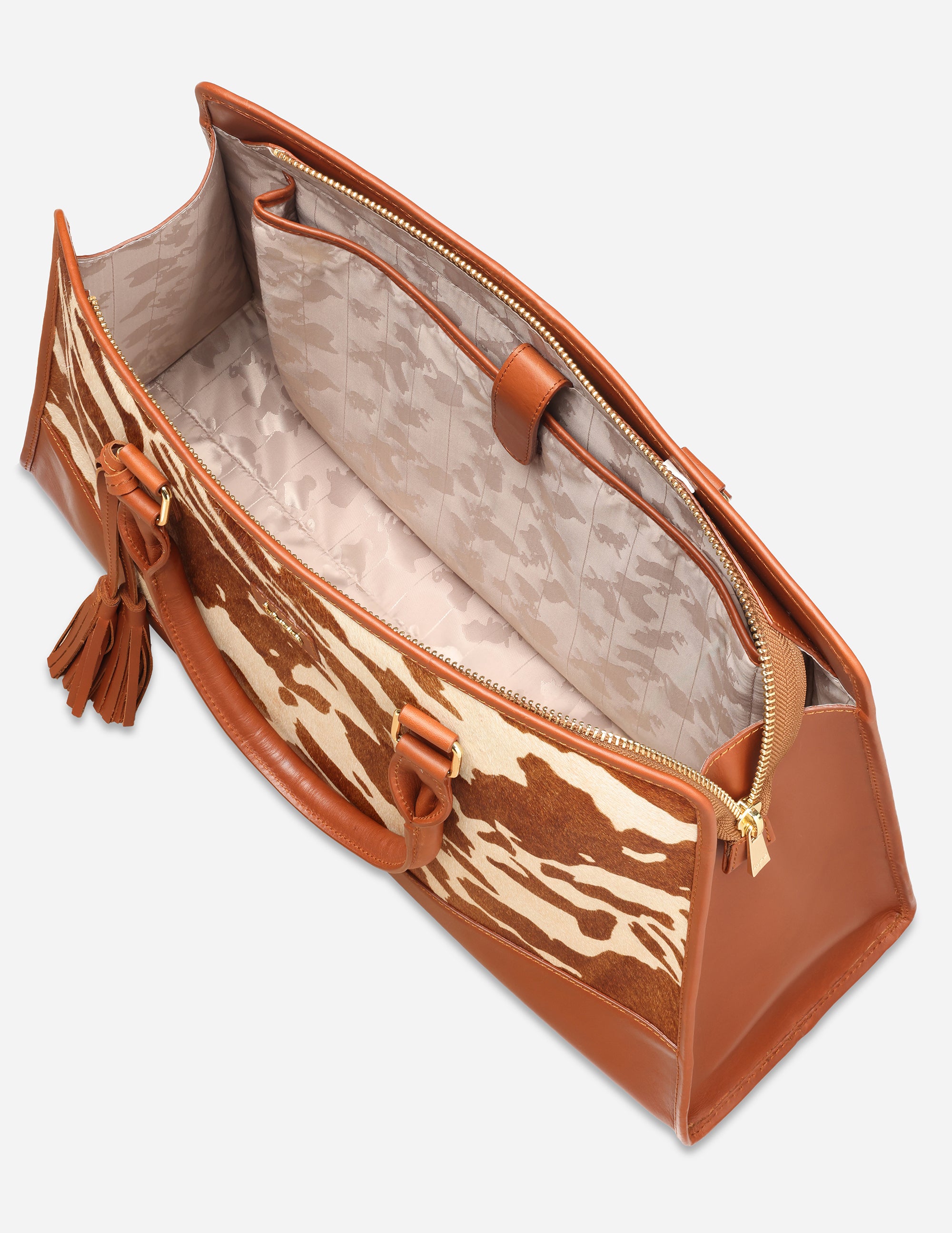 Hyna Lujo Tote (Tan)