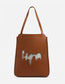 Hyna - Trendy tan handbag