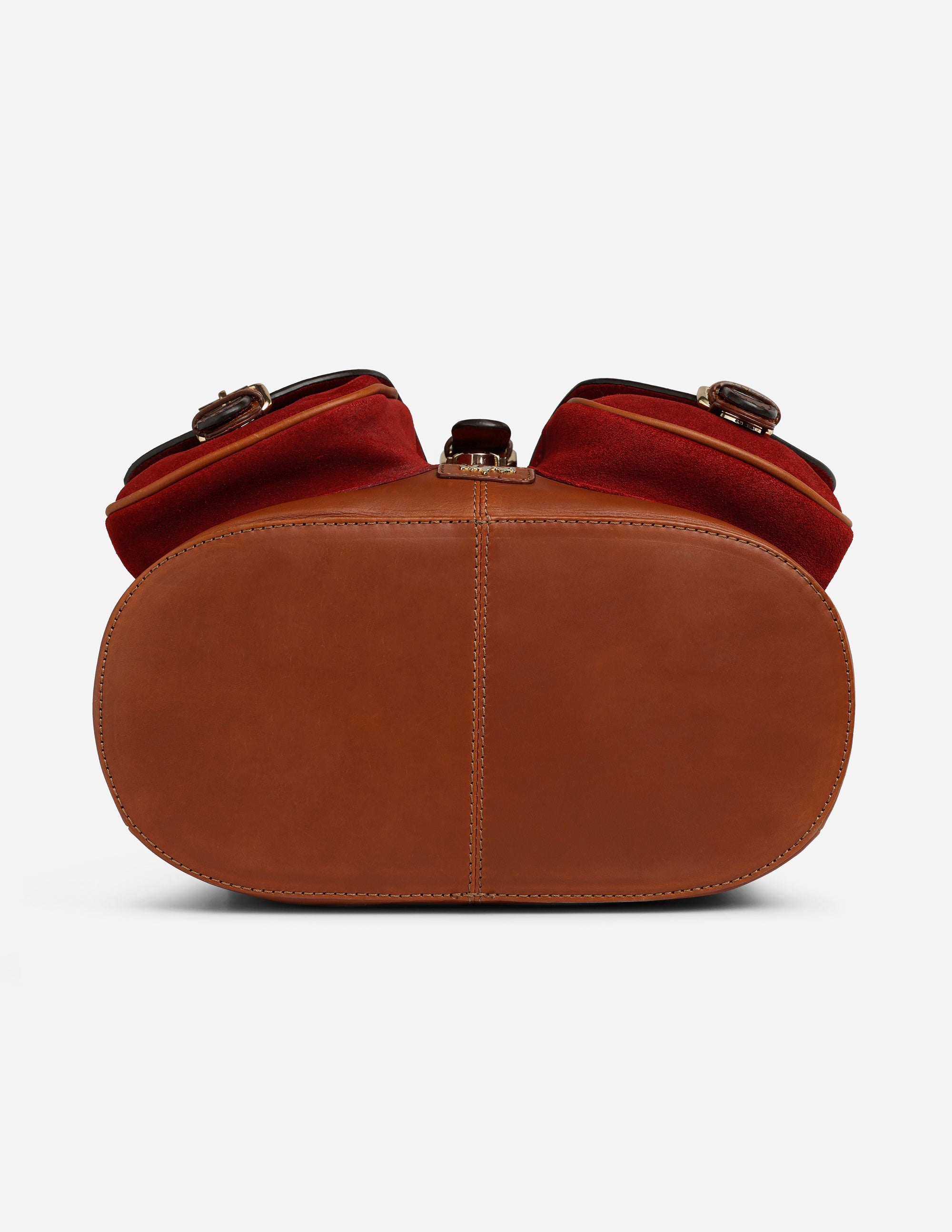 Imperial Opulence Leather Backpack (Tan)