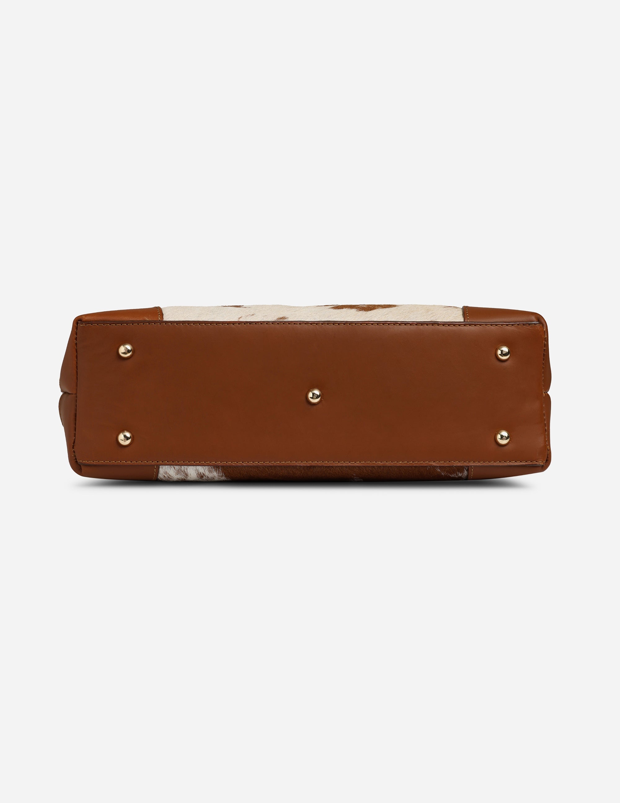 Oasis Illusion Leather Tote Bag (Tan)