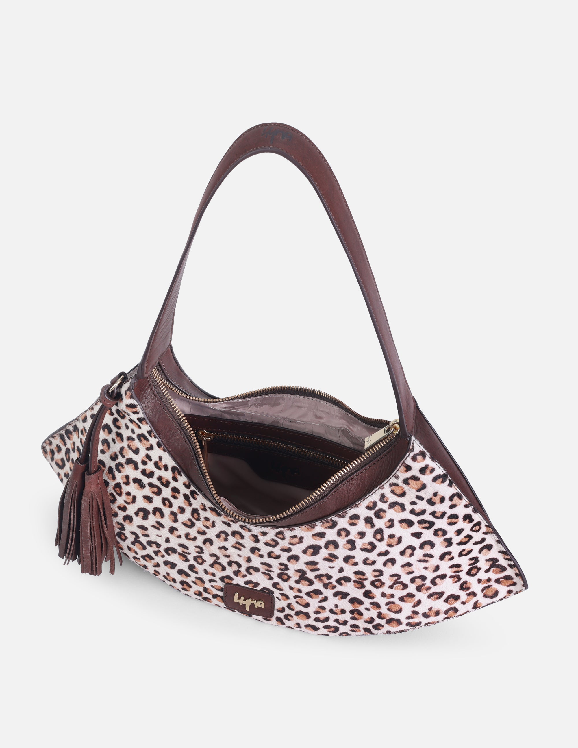 Hyna Iconic Renegade Shoulder Bag Leopard Print