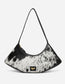Hyna - Cowhide leather shoulder bag