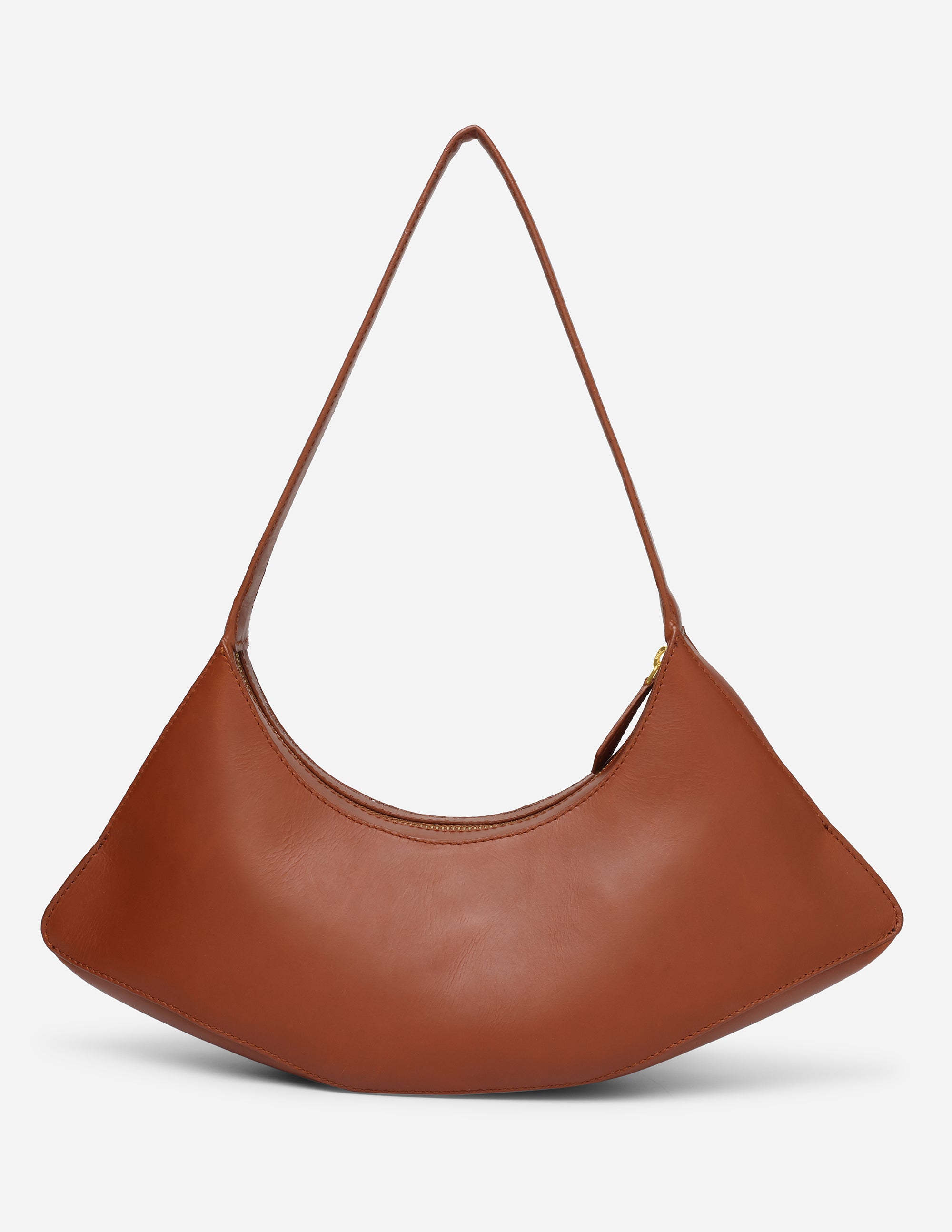 Hyna - Stylish tan crossbody bag