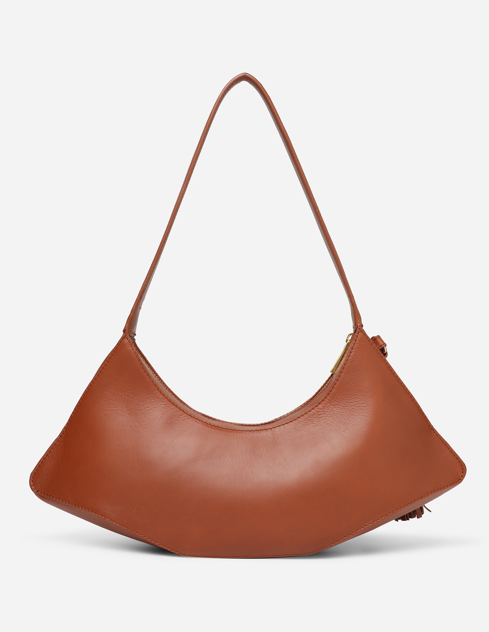 Hyna Iconic Renegade Shoulder Bag (Tan & White)