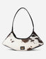 Hyna - Shoulder Bag in Black & White