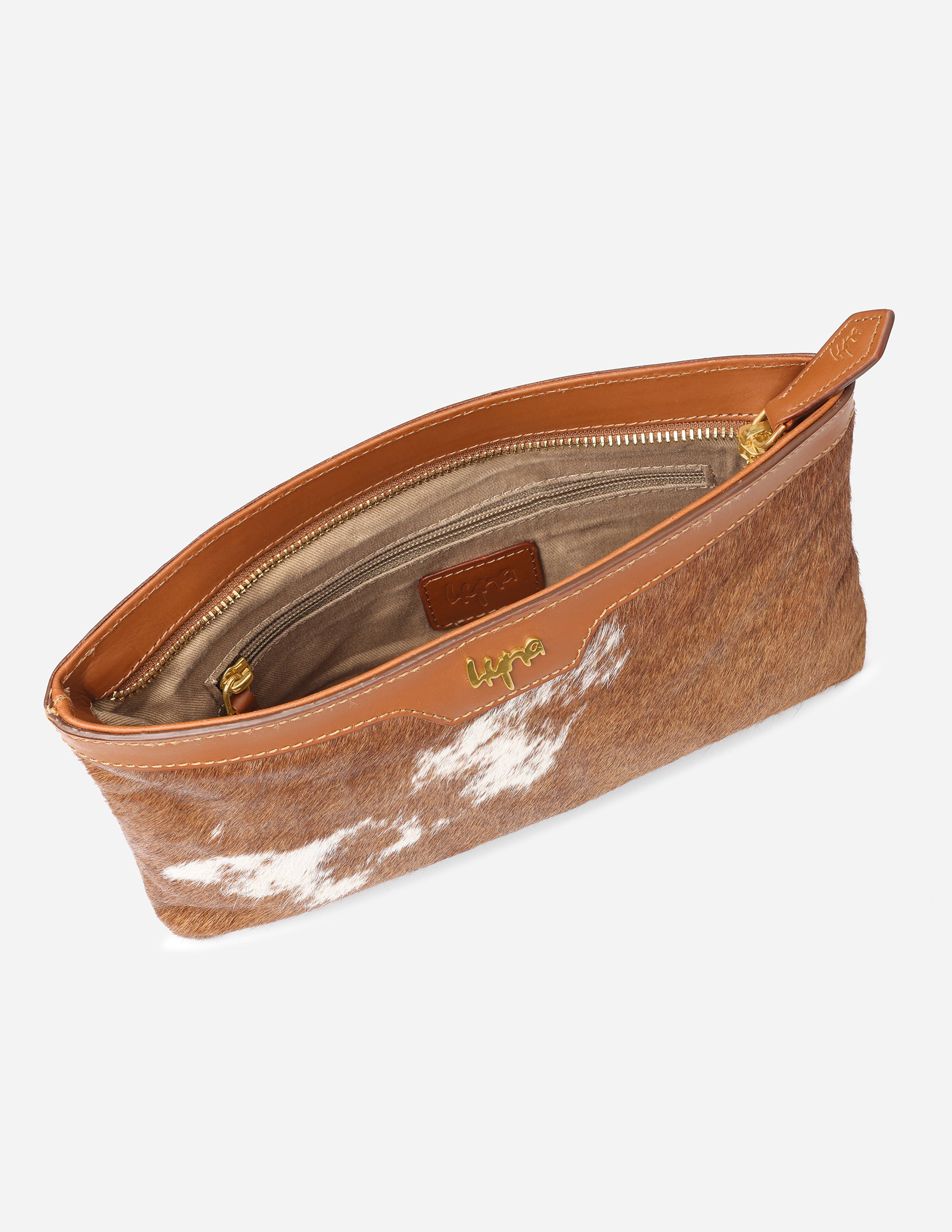 Hyna Fierce Ember Crossbody Bag (Tan)