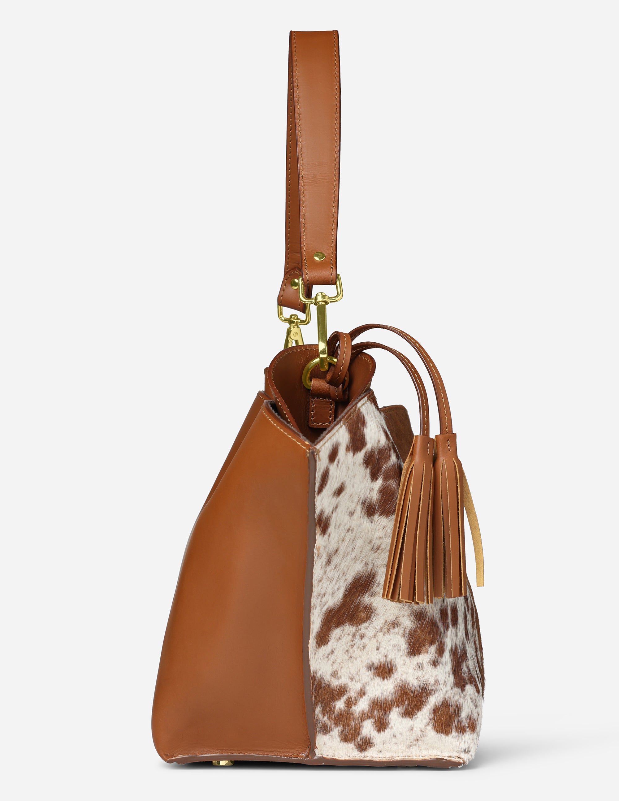 Hyna Reckless Opal Tassel Handbag (Tan)