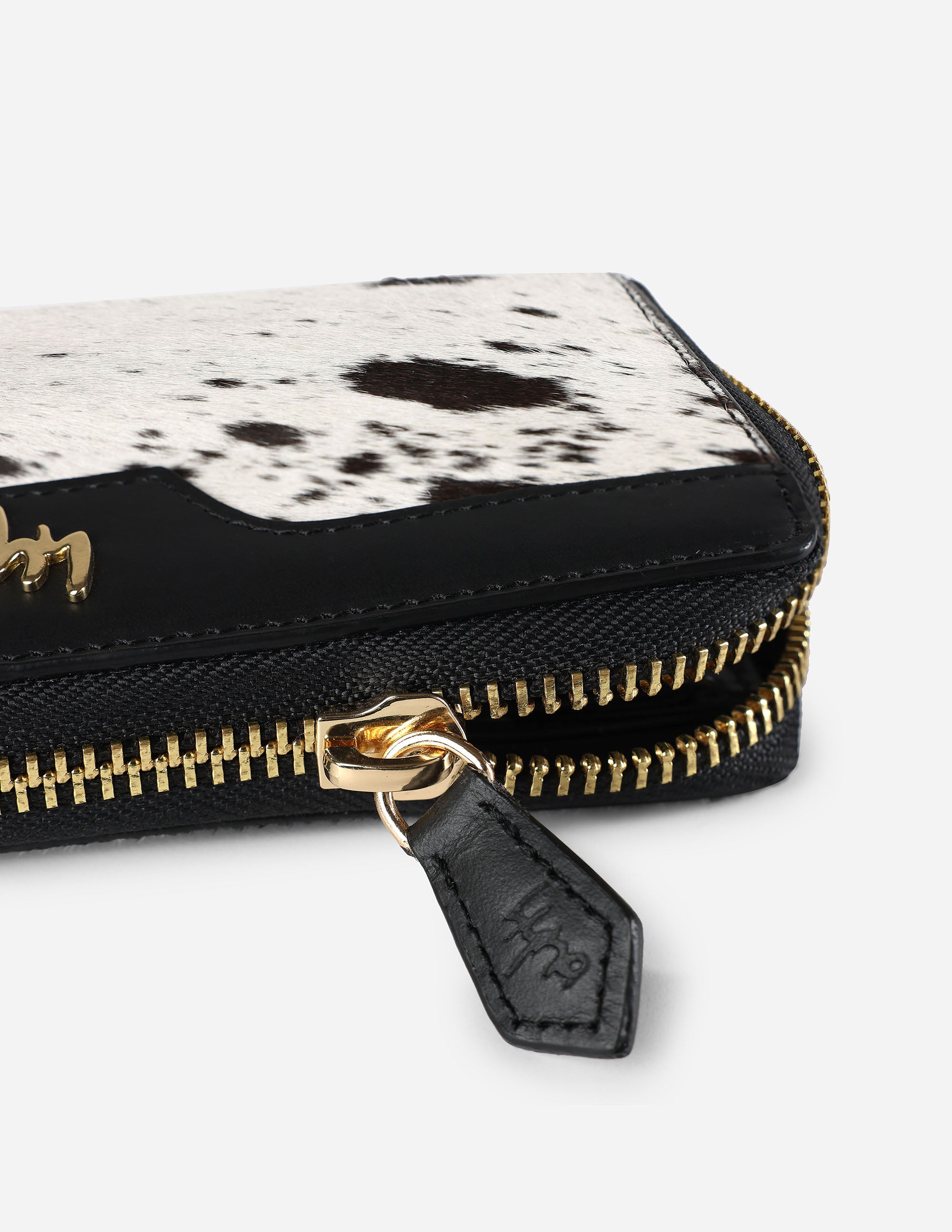 Hyna Bridle Micro Crossbody Bag (Black)